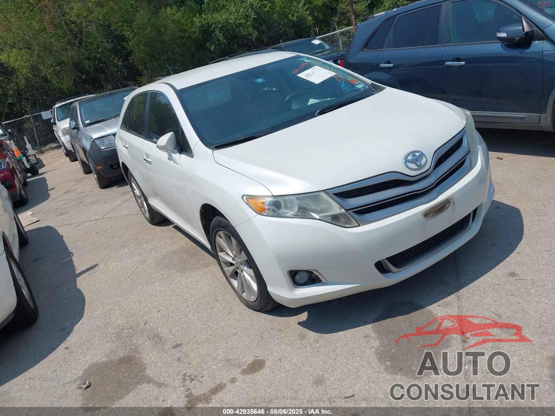 TOYOTA VENZA 2013 - 4T3ZA3BB4DU067626
