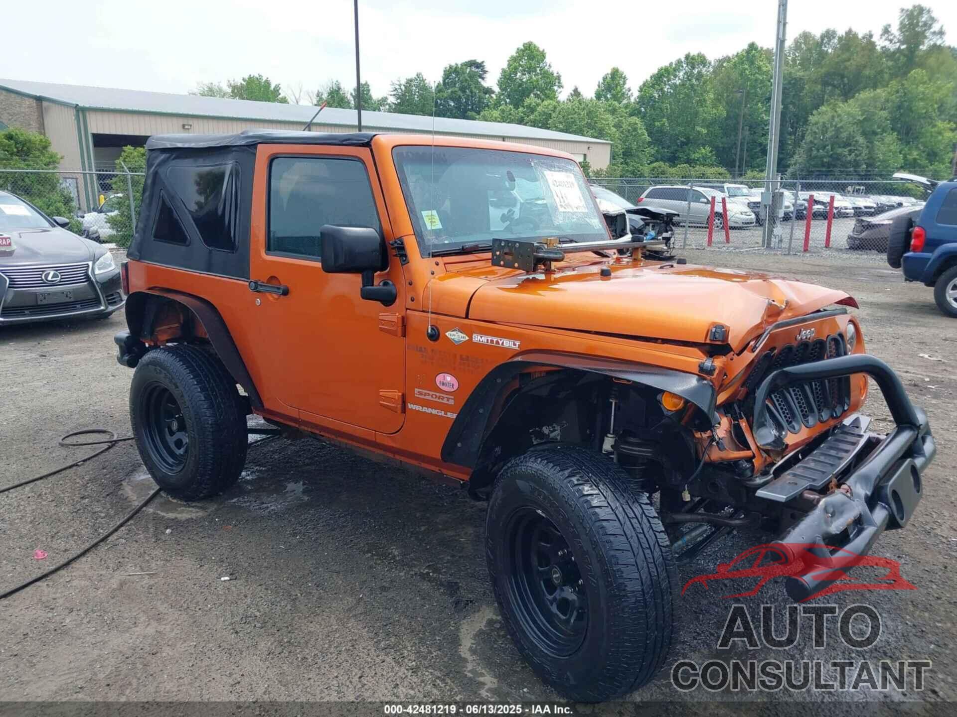 JEEP WRANGLER 2011 - 1J4AA2D12BL559626