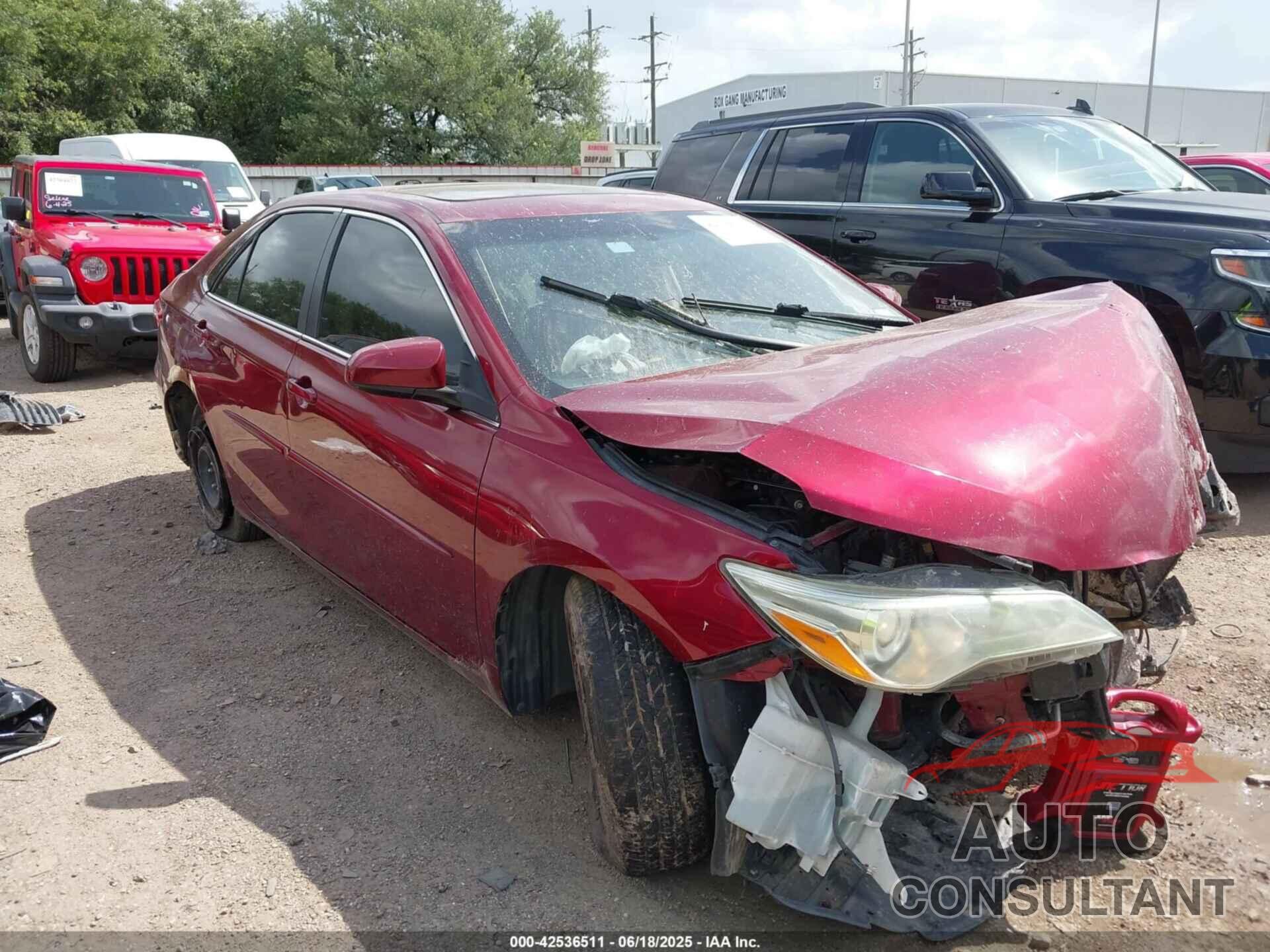 TOYOTA CAMRY 2016 - 4T1BF1FK9GU593104