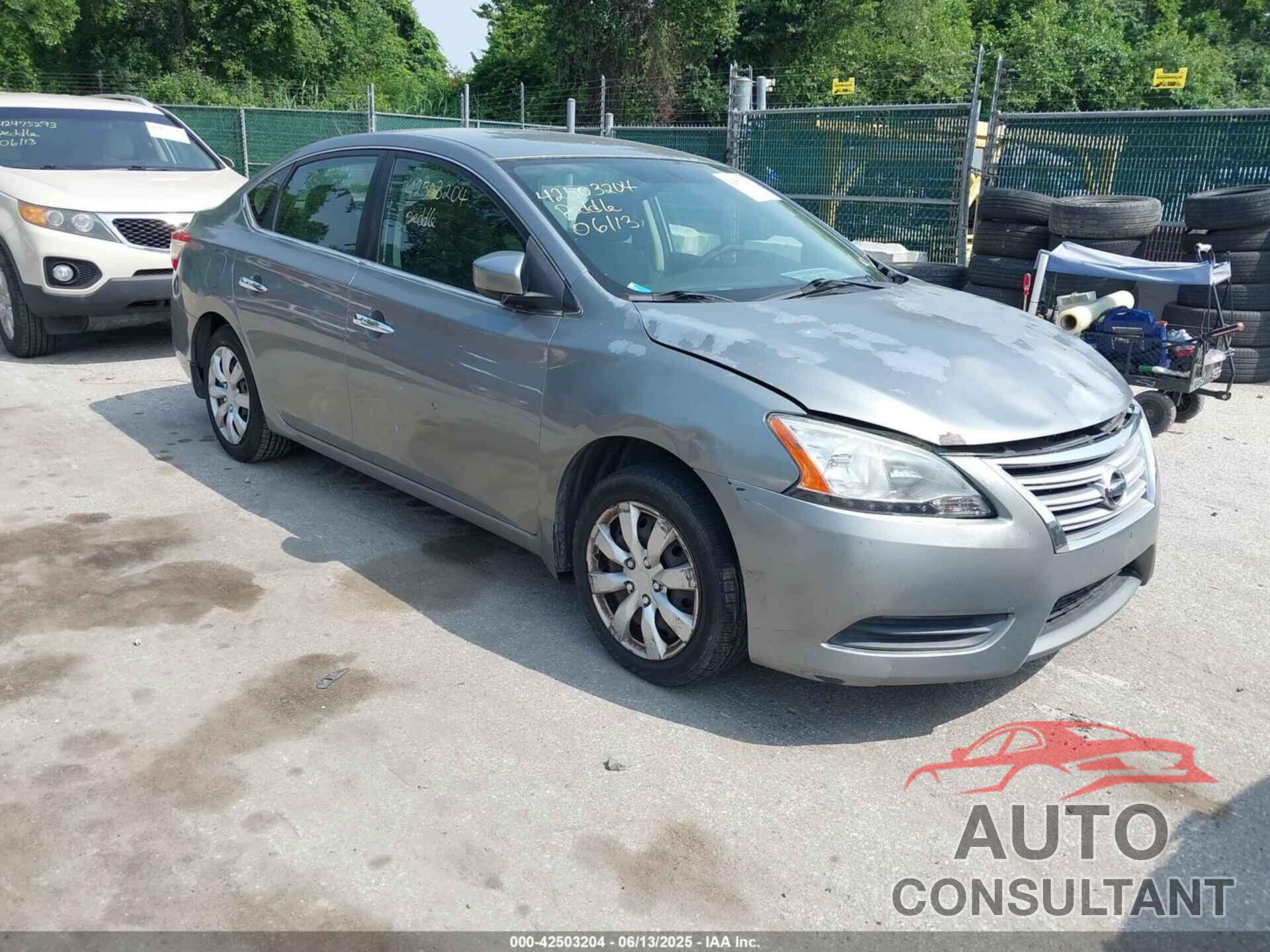 NISSAN SENTRA 2014 - 3N1AB7AP2EL638766