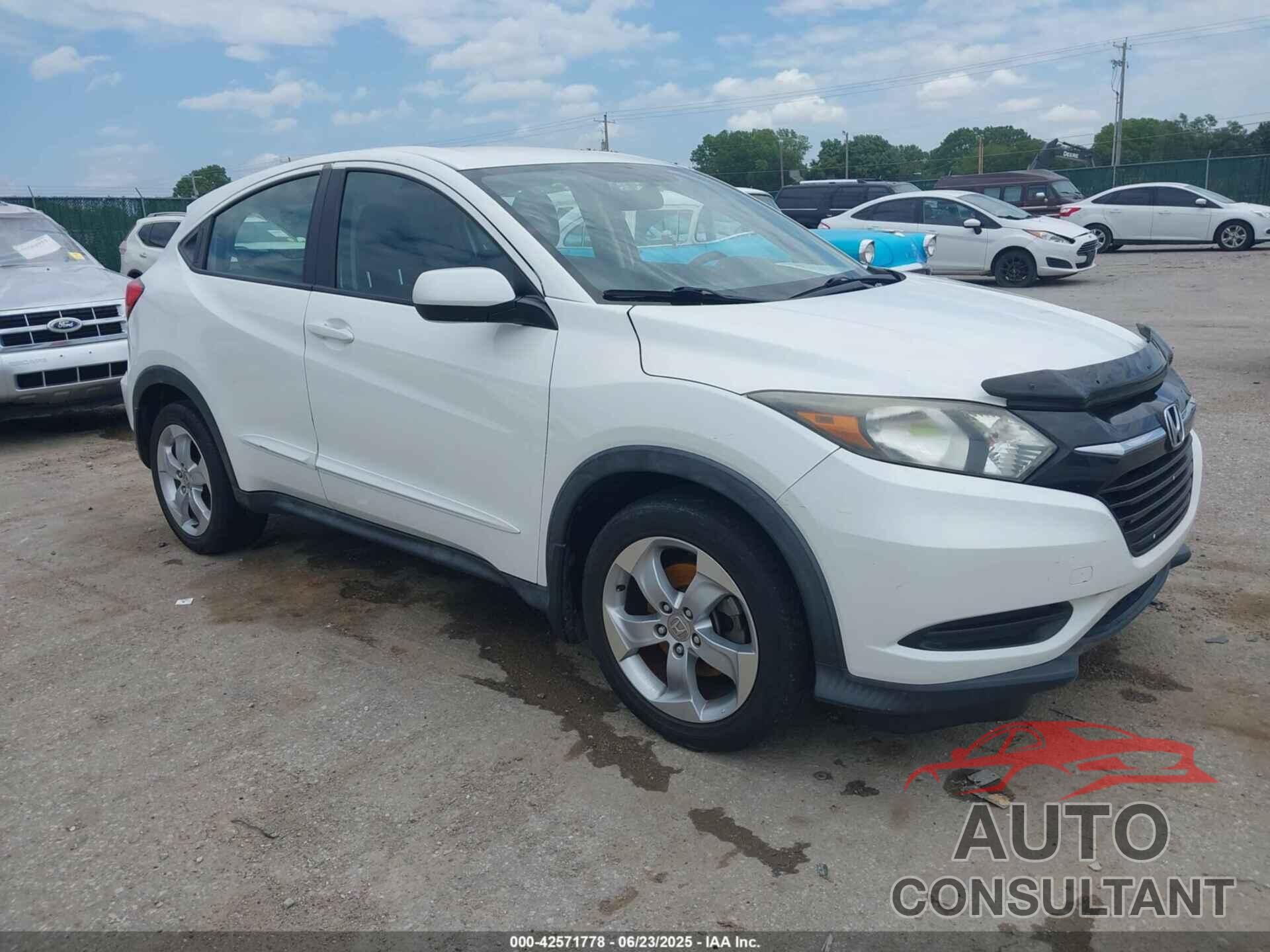 HONDA HR-V 2016 - 3CZRU5G34GM704020