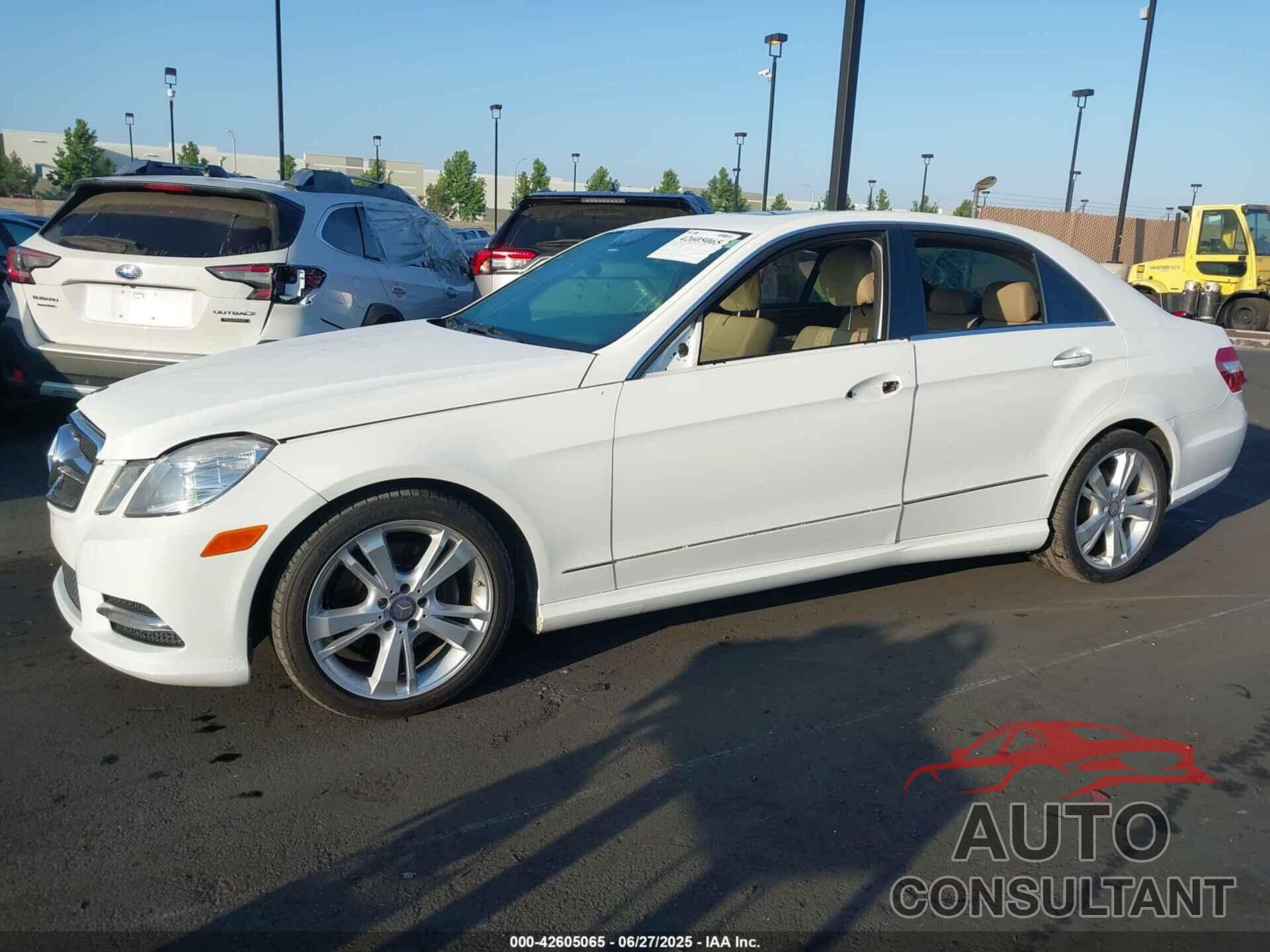 MERCEDES-BENZ E 350 2013 - WDDHF5KB2DA741401