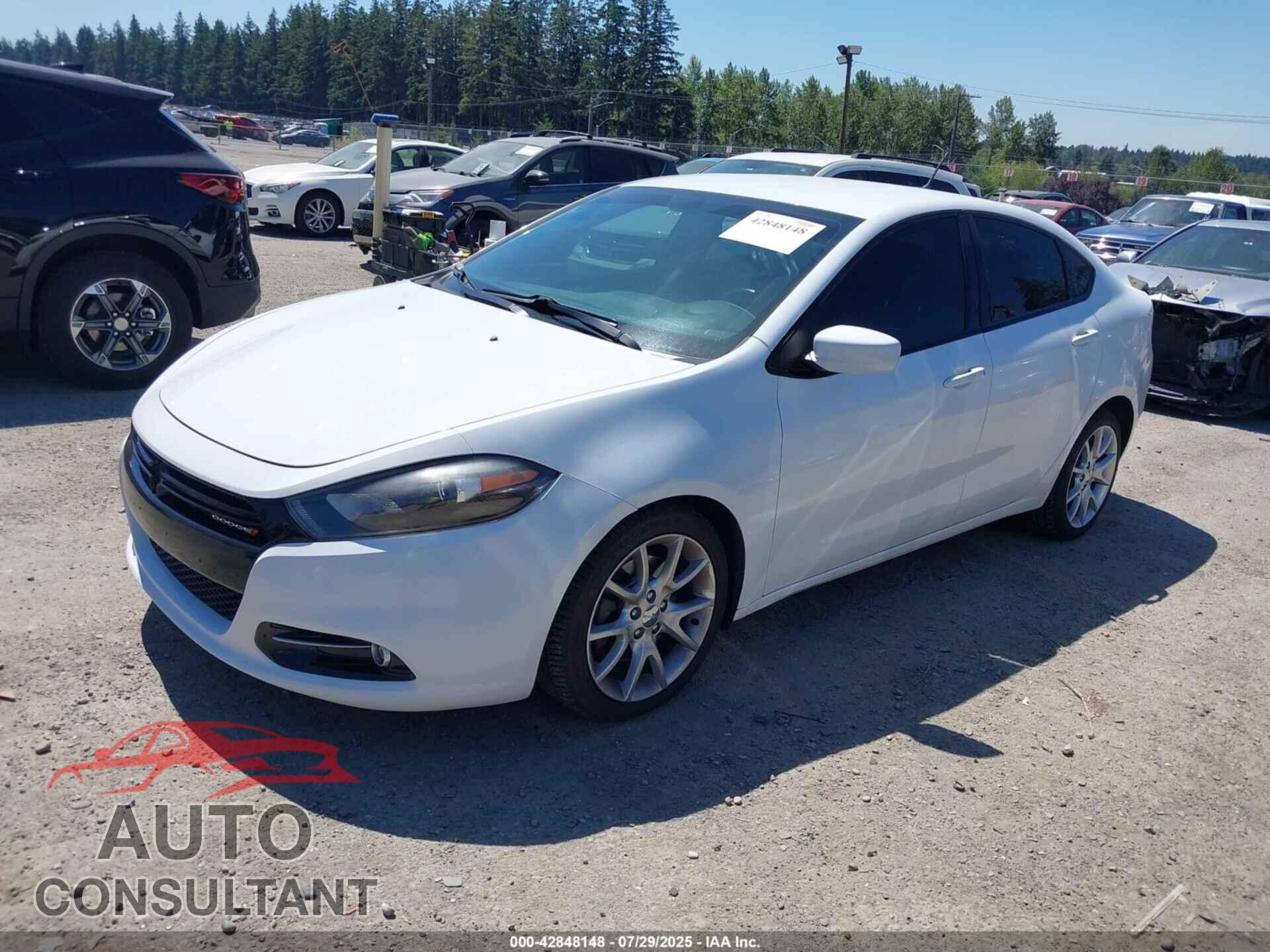 DODGE DART 2014 - 1C3CDFBB1ED877958