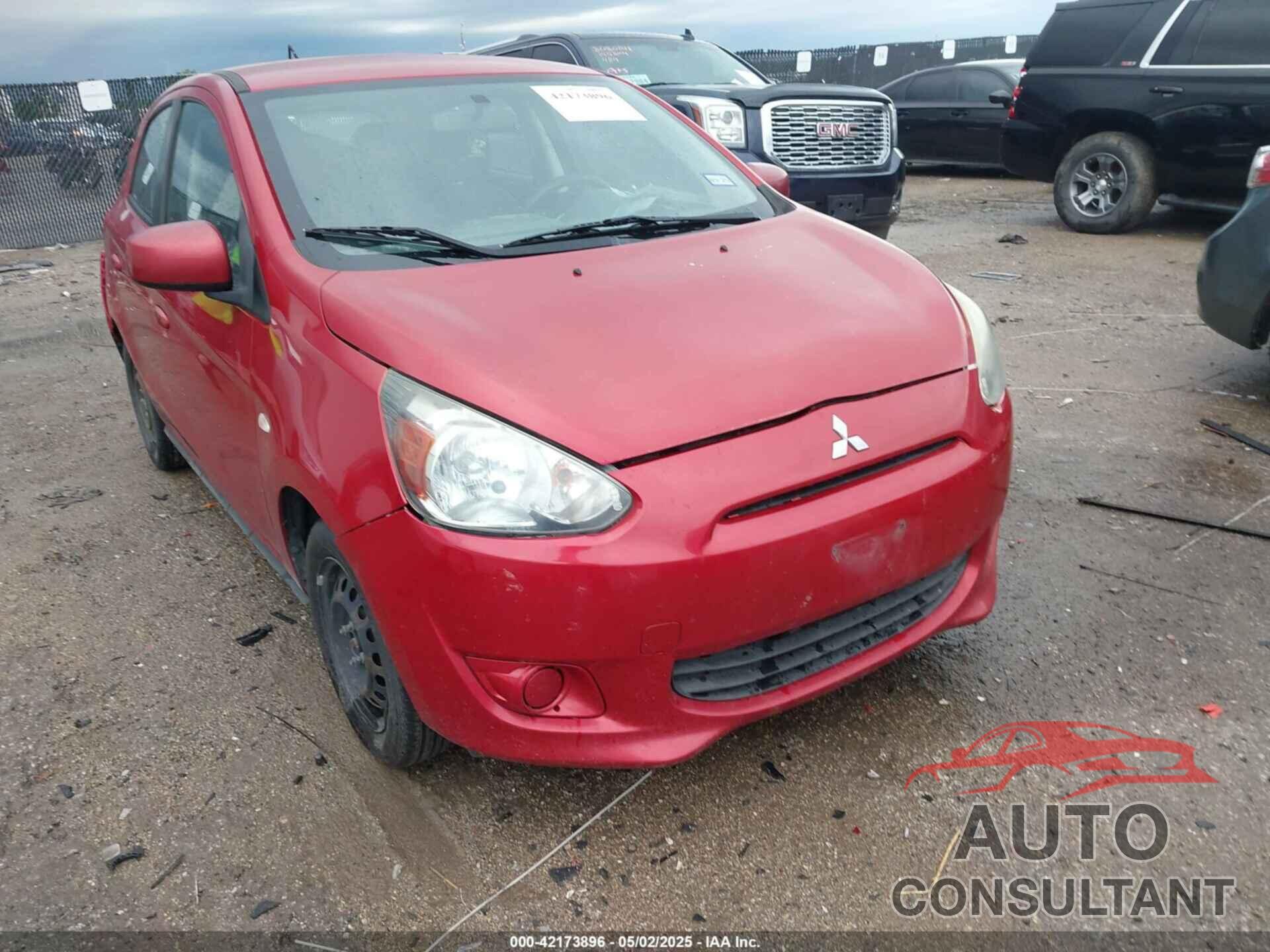 MITSUBISHI MIRAGE 2015 - ML32A3HJ5FH045470