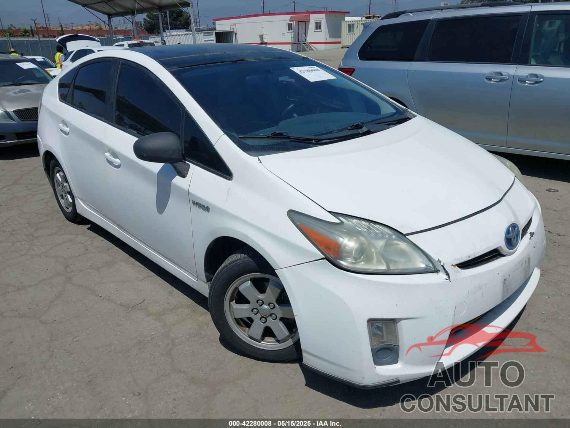 TOYOTA PRIUS 2011 - JTDKN3DUXB1453810