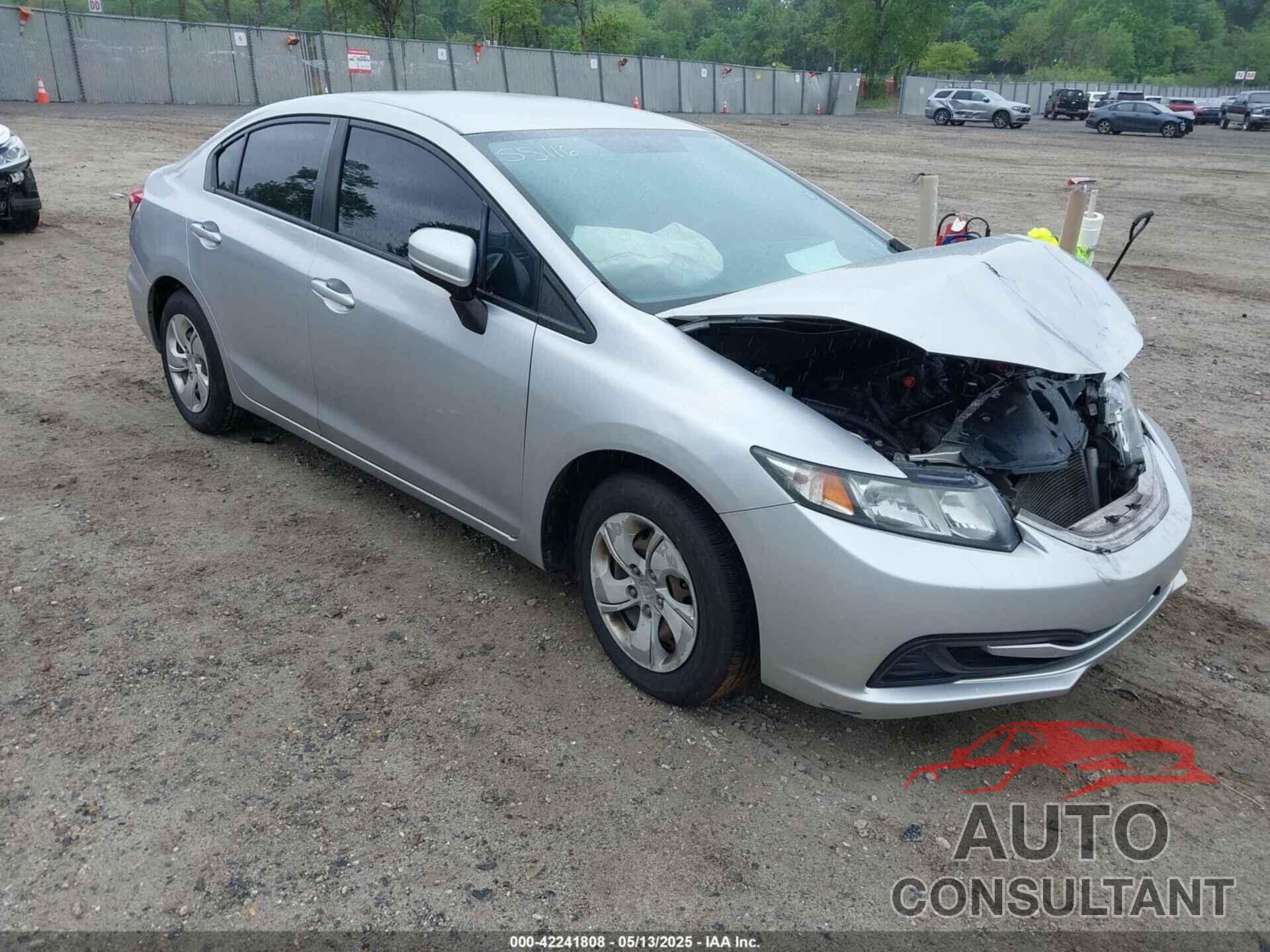 HONDA CIVIC 2015 - 19XFB2F52FE246664