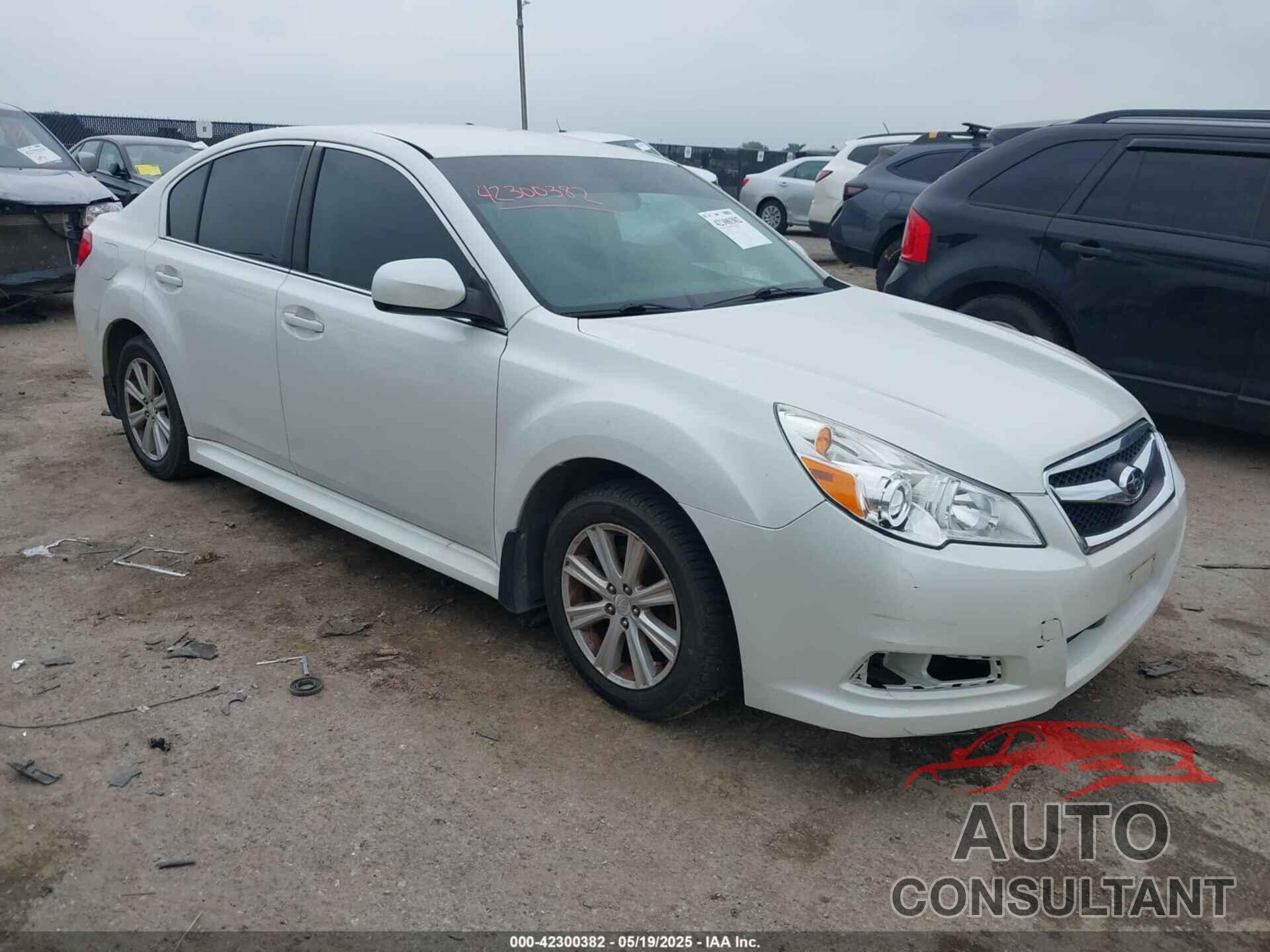 SUBARU LEGACY 2010 - 4S3BMCC61A3222948