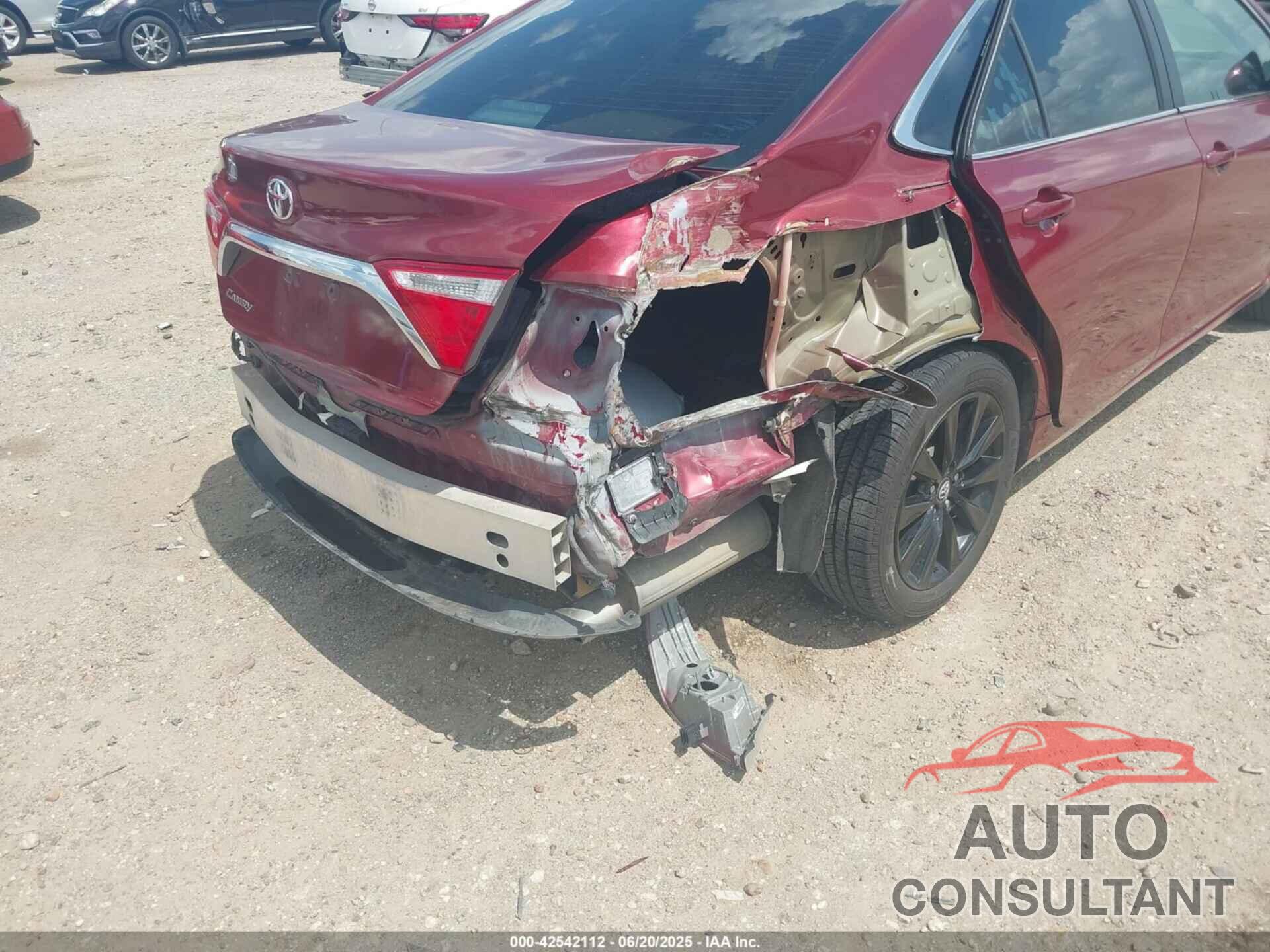 TOYOTA CAMRY 2016 - 4T1BF1FK1GU583389