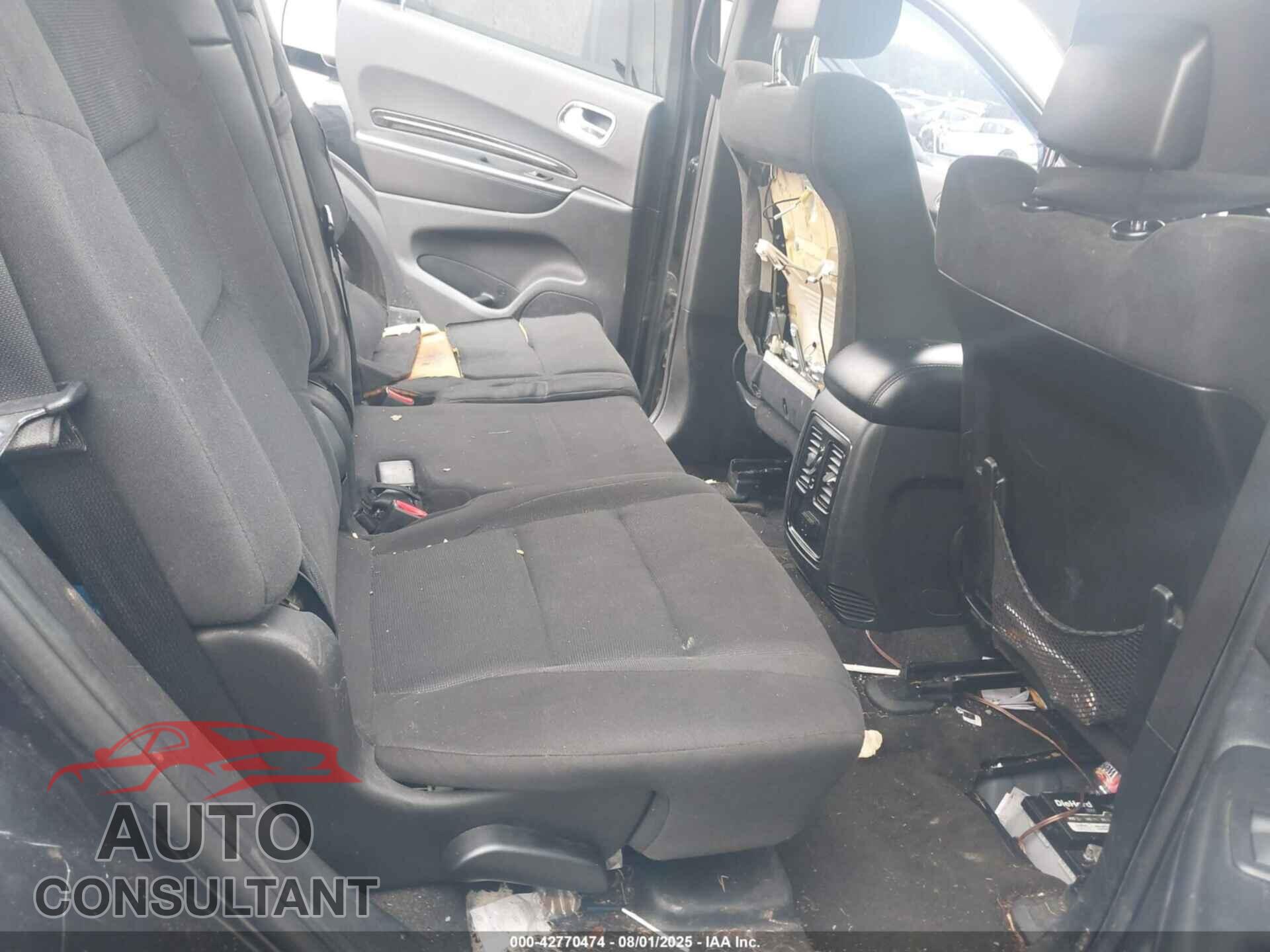DODGE DURANGO 2012 - 1C4SDHDT7CC247597