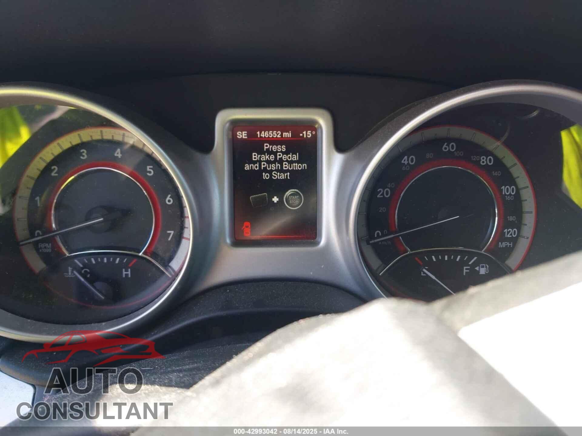DODGE JOURNEY 2015 - 3C4PDCBB6FT530035