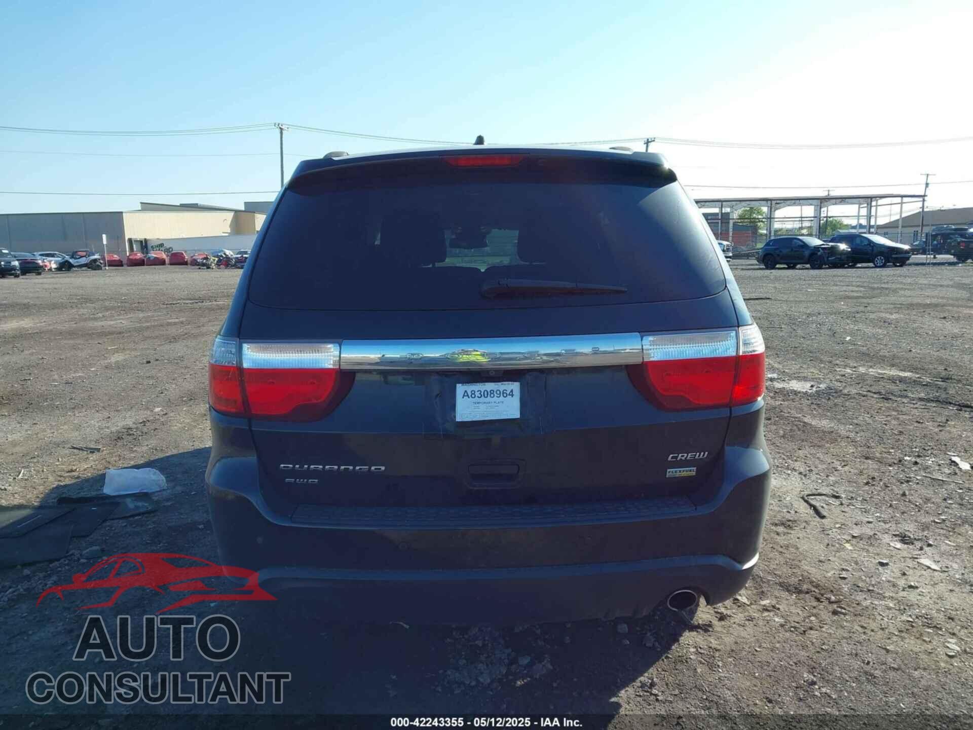 DODGE DURANGO 2013 - 1C4RDJDG2DC659906