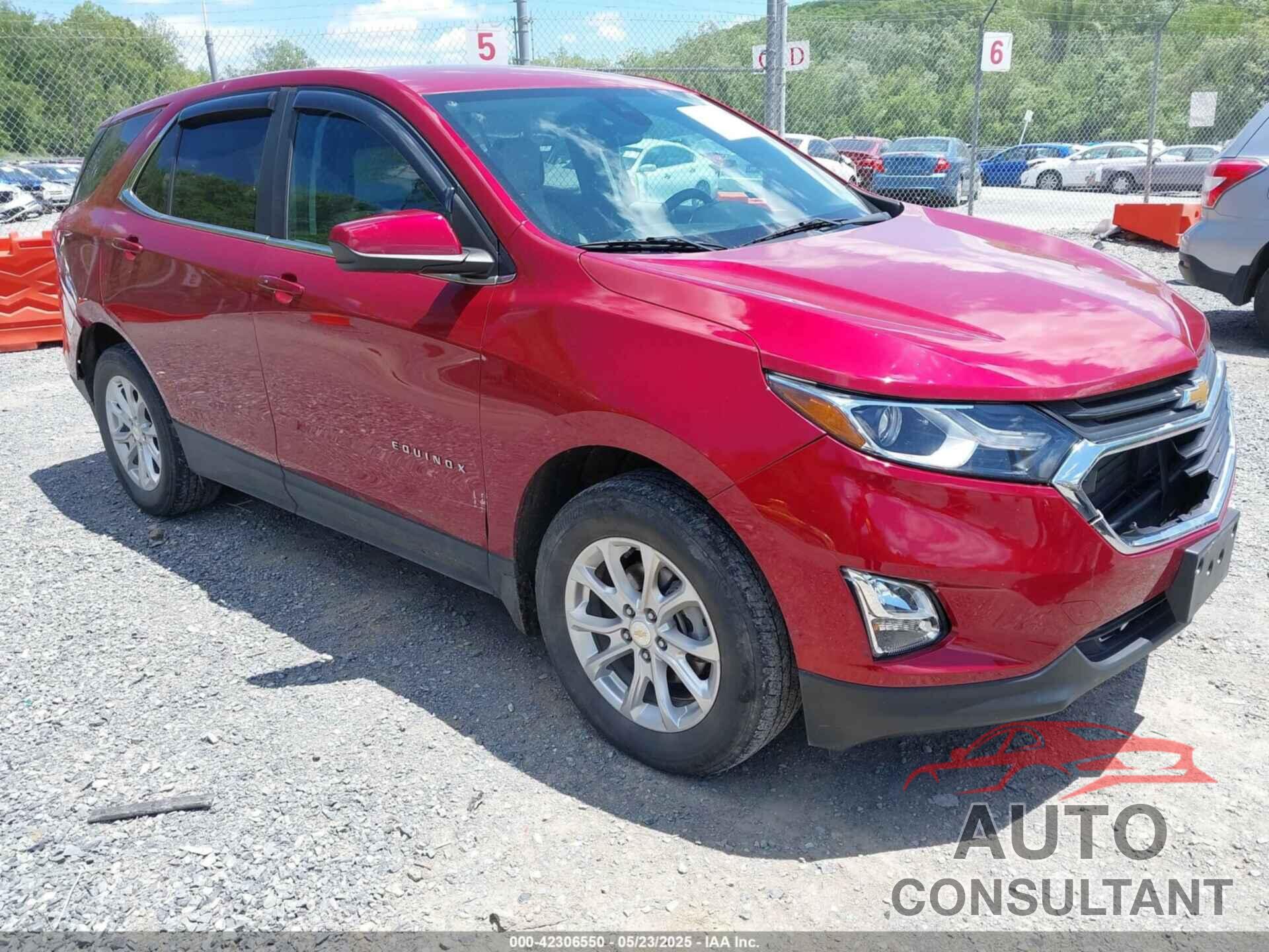 CHEVROLET EQUINOX 2021 - 3GNAXUEV0ML345556