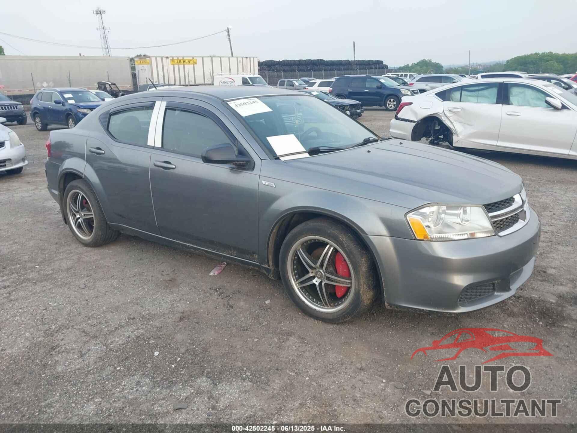 DODGE AVENGER 2013 - 1C3CDZABXDN729903