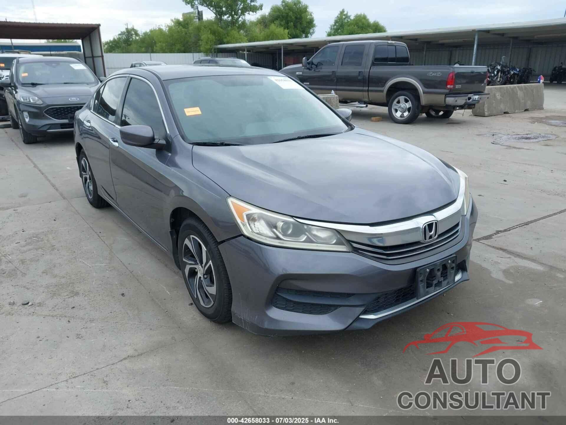 HONDA ACCORD 2016 - 1HGCR2F38GA046195
