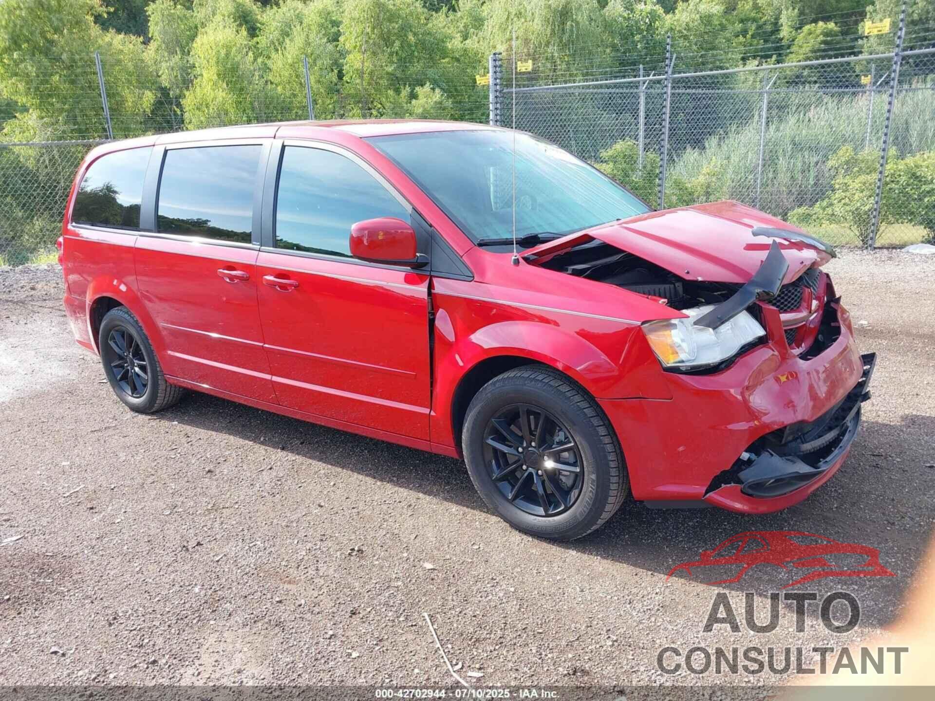 DODGE GRAND CARAVAN 2012 - 2C4RDGEG0CR228603