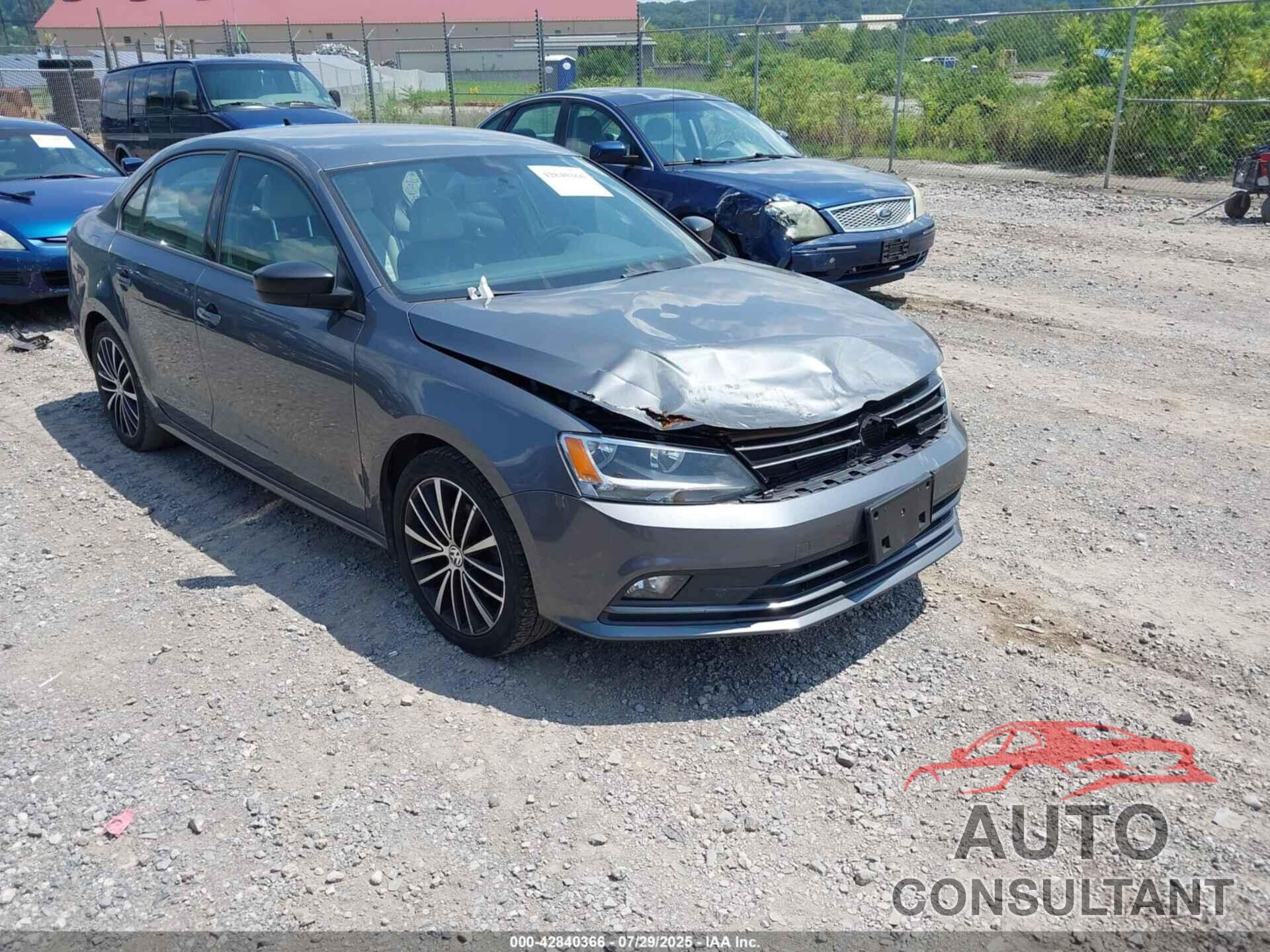 VOLKSWAGEN JETTA 2016 - 3VWD17AJXGM400540