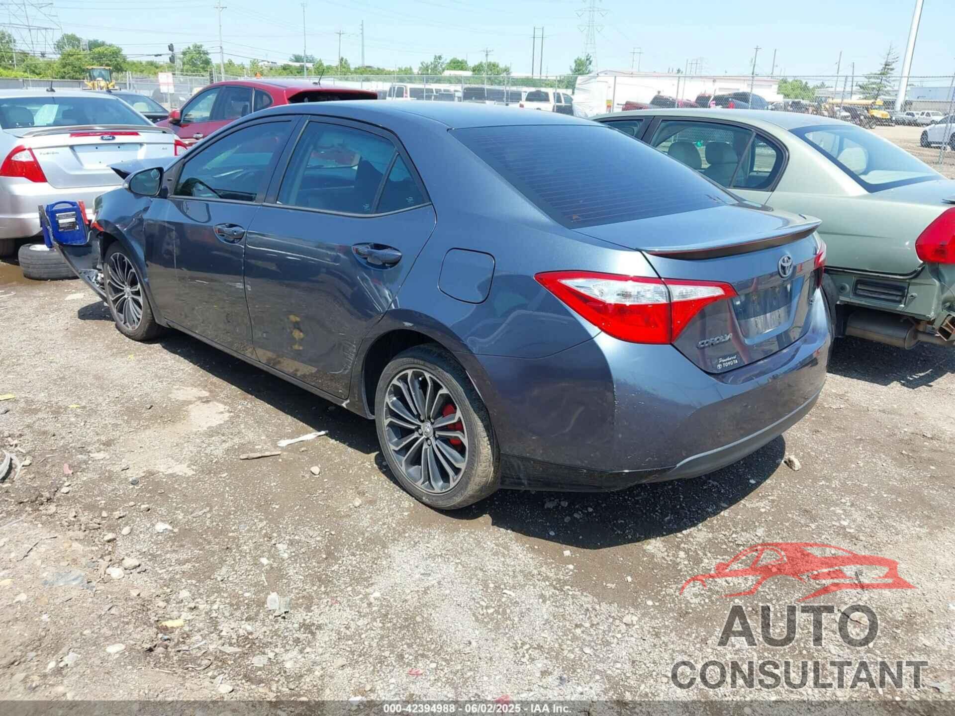 TOYOTA COROLLA 2016 - 2T1BURHE7GC509746
