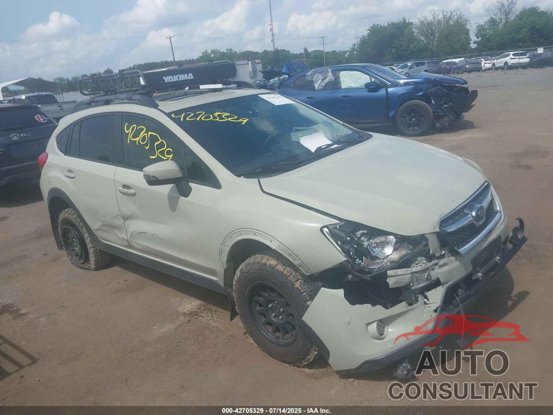 SUBARU XV CROSSTREK 2015 - JF2GPASC7FH244649