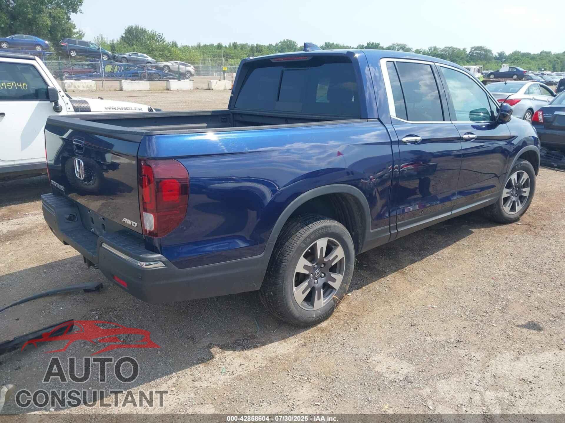 HONDA RIDGELINE 2019 - 5FPYK3F76KB036449