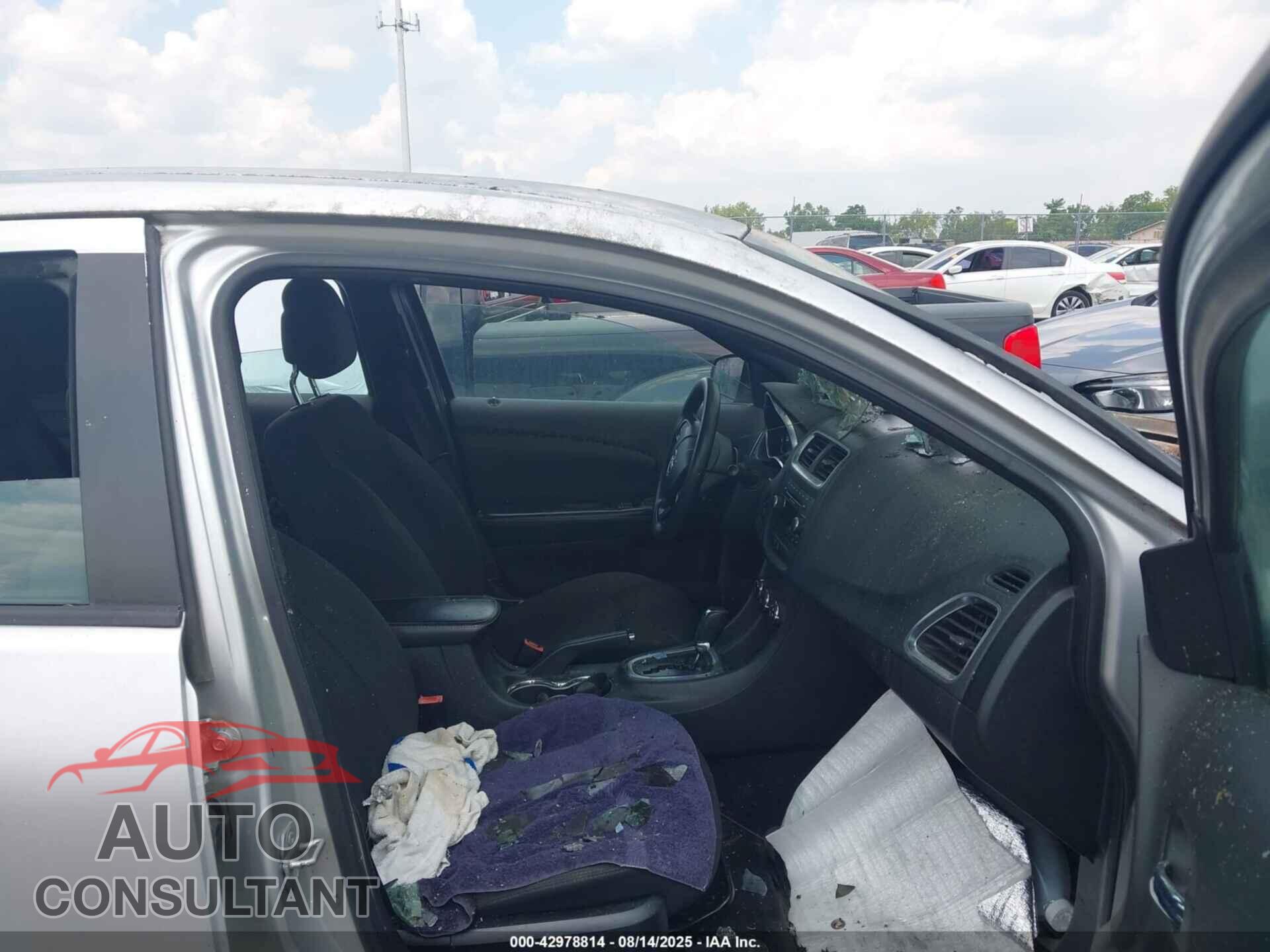 DODGE AVENGER 2012 - 1C3CDZABXCN217895