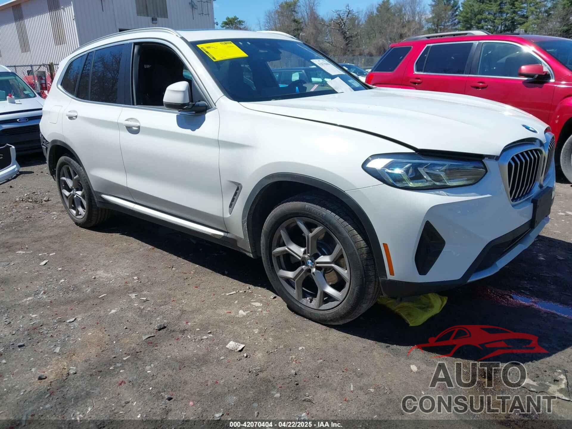 BMW X3 2022 - 5UX53DP02N9L43548