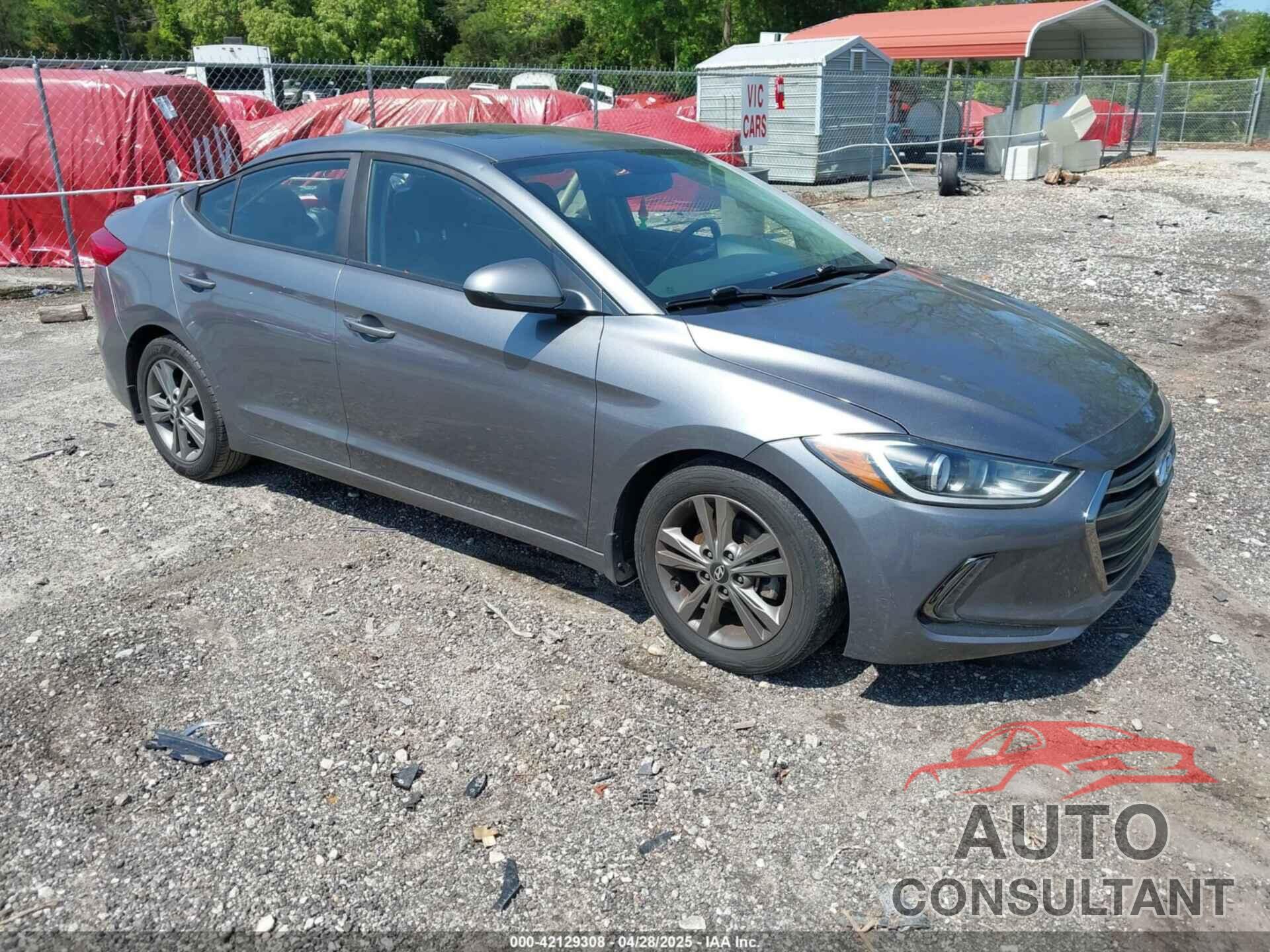 HYUNDAI ELANTRA 2018 - 5NPD84LF4JH363889