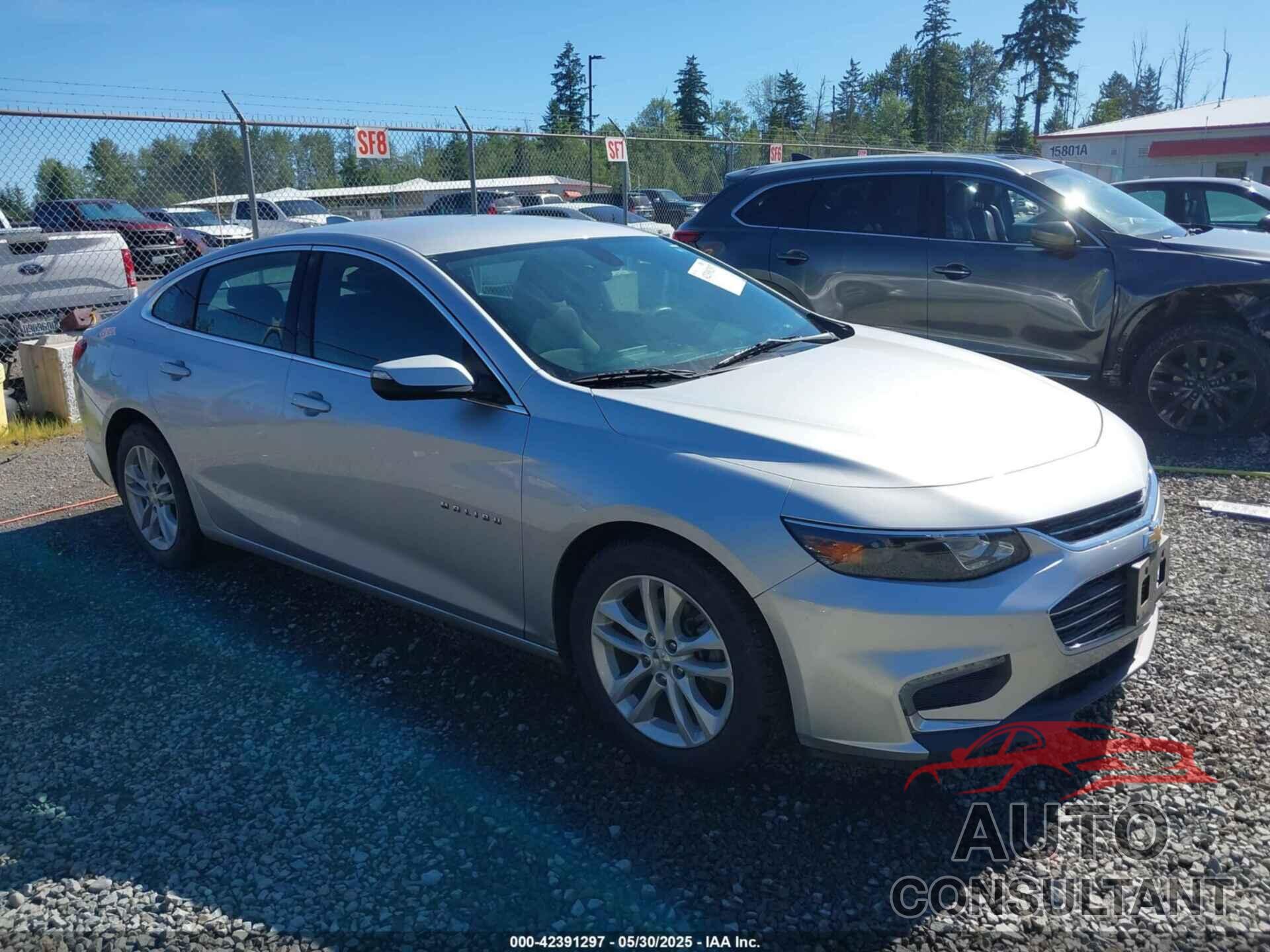 CHEVROLET MALIBU 2016 - 1G1ZE5ST4GF295066