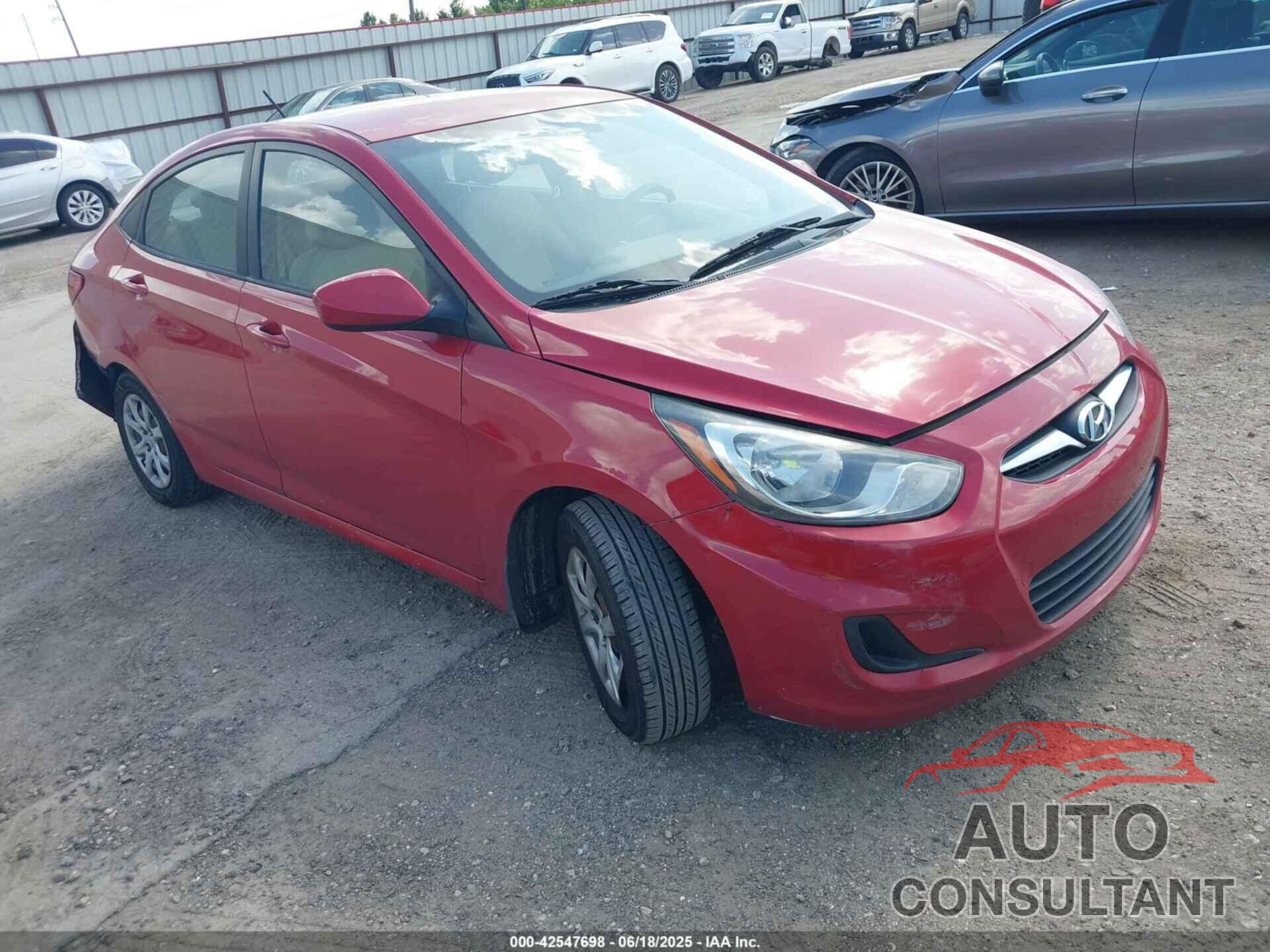 HYUNDAI ACCENT 2012 - KMHCT4AE5CU194359