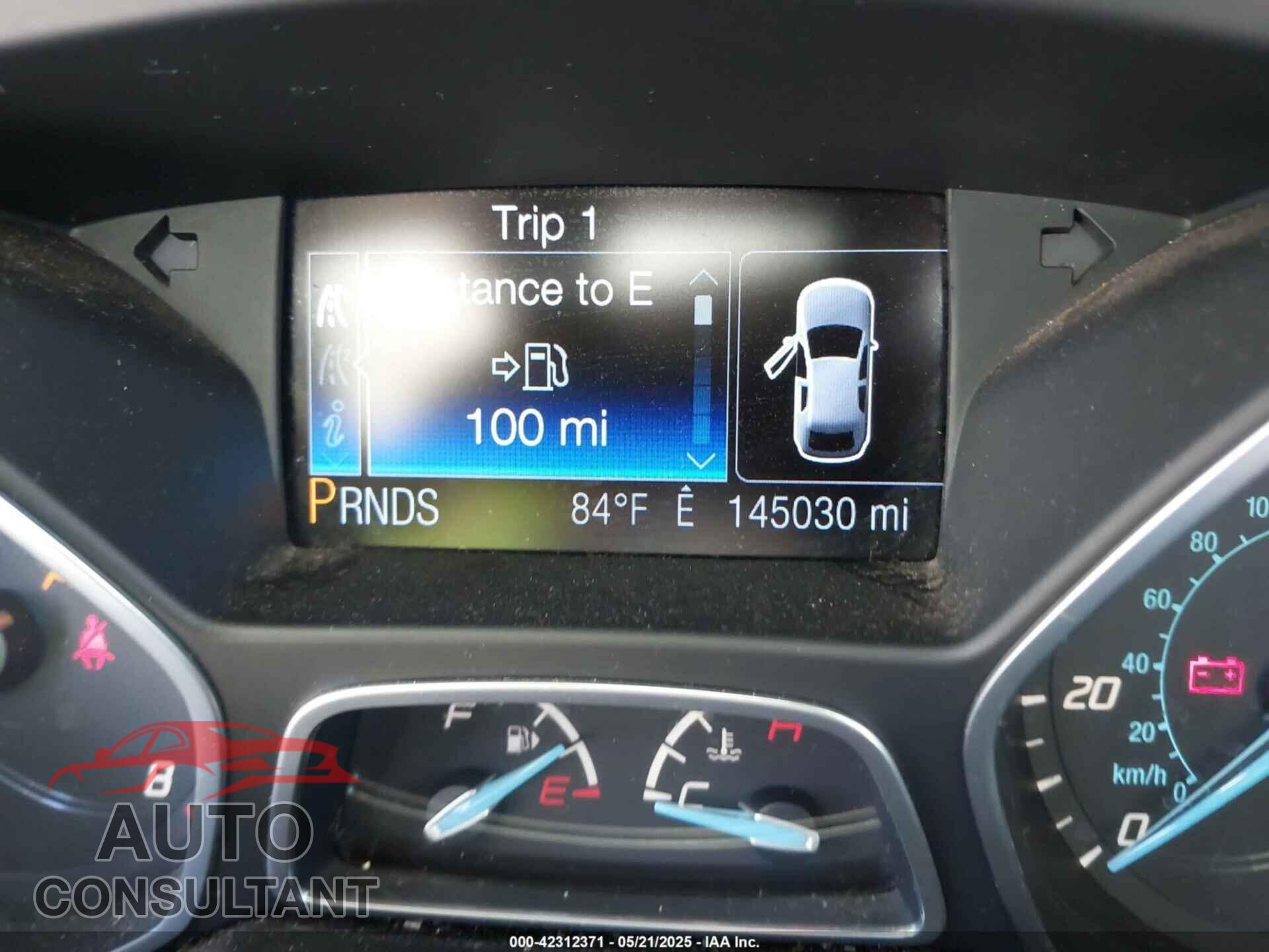 FORD FOCUS 2013 - 1FADP3K21DL307104