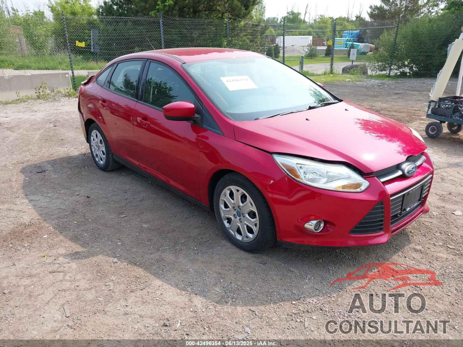FORD FOCUS 2012 - 1FAHP3F26CL210118
