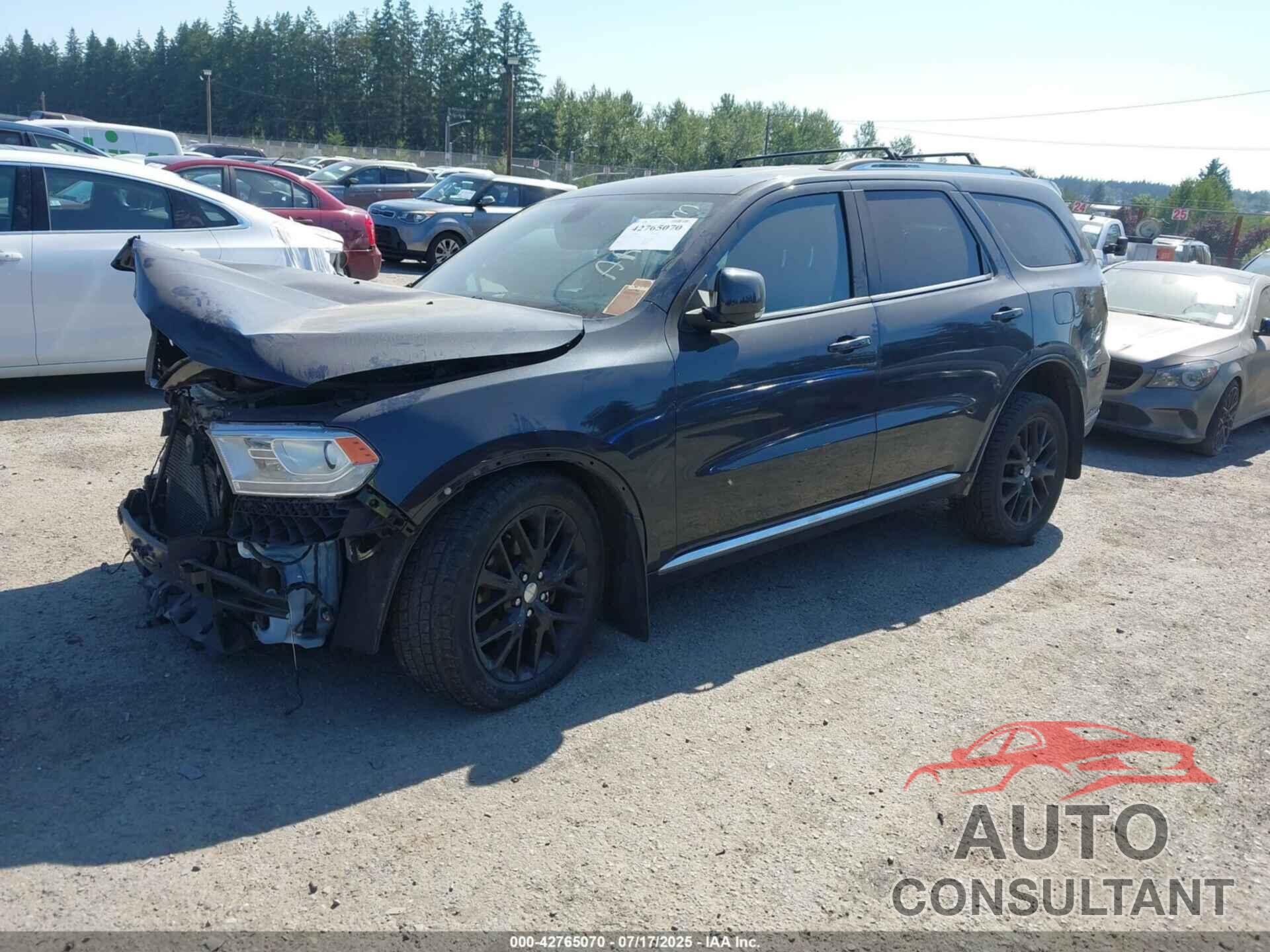 DODGE DURANGO 2016 - 1C4RDJDG3GC323573