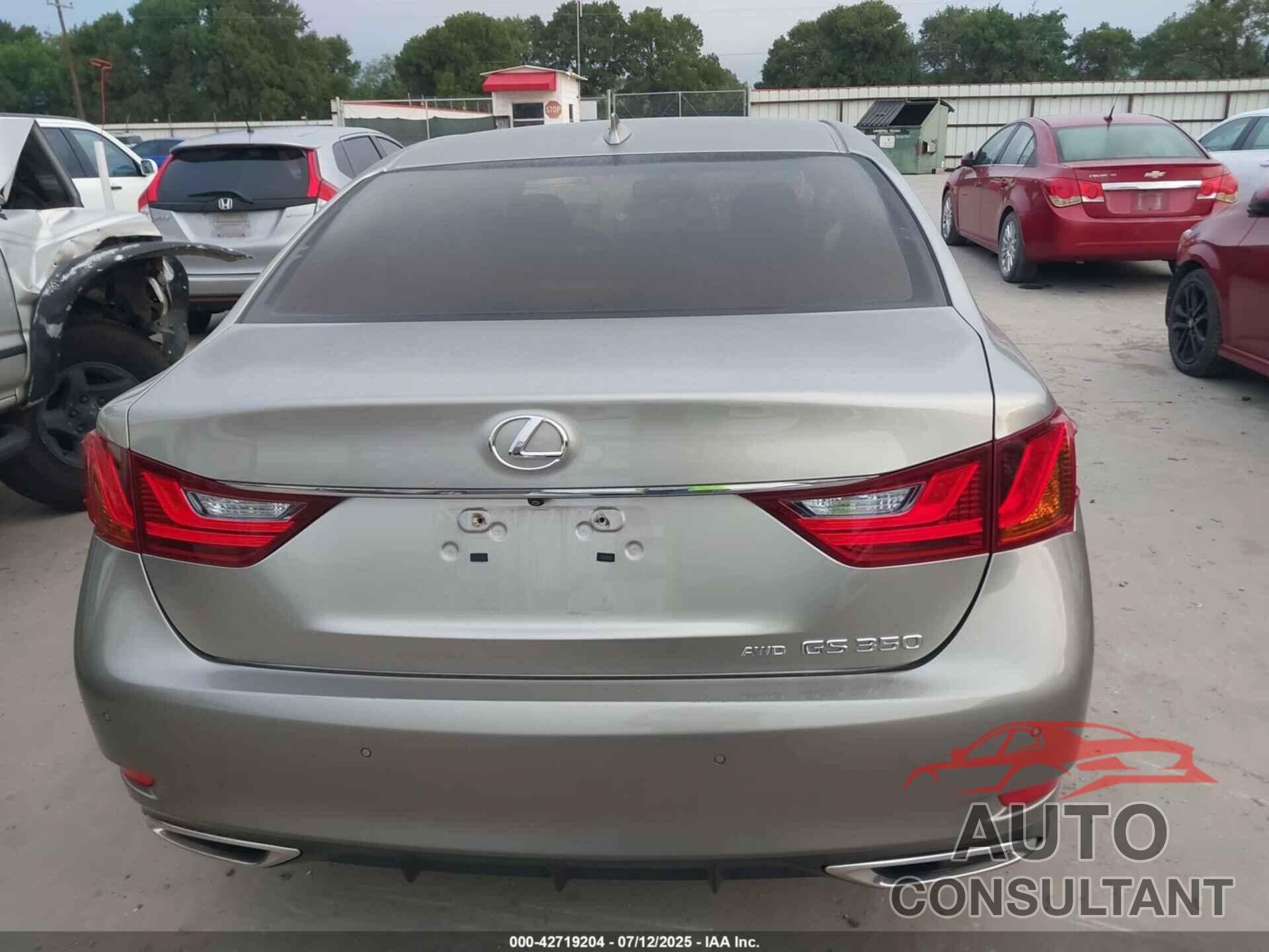 LEXUS GS 2015 - JTHCE1BL2FA007545