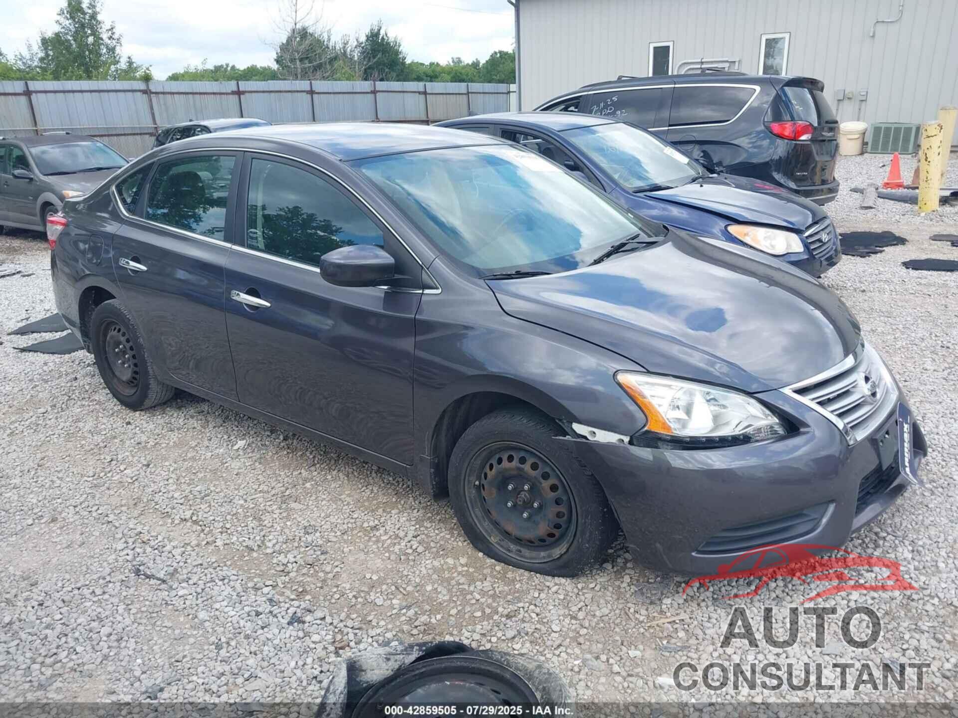 NISSAN SENTRA 2015 - 3N1AB7APXFL694309