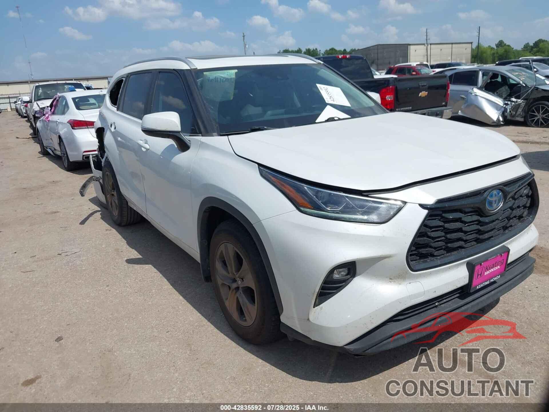 TOYOTA HIGHLANDER 2023 - 5TDAARAH0PS016863