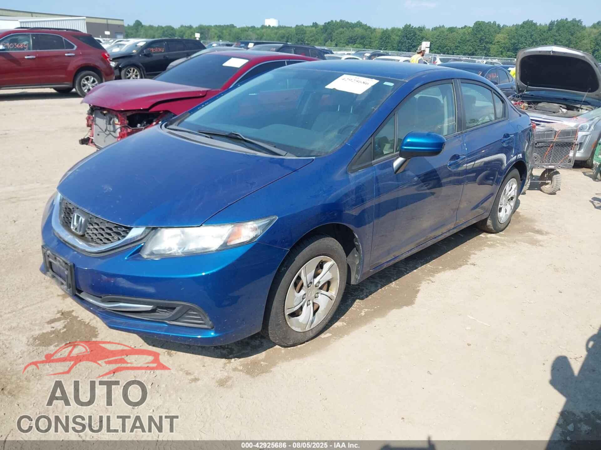 HONDA CIVIC 2014 - 19XFB2F50EE008357