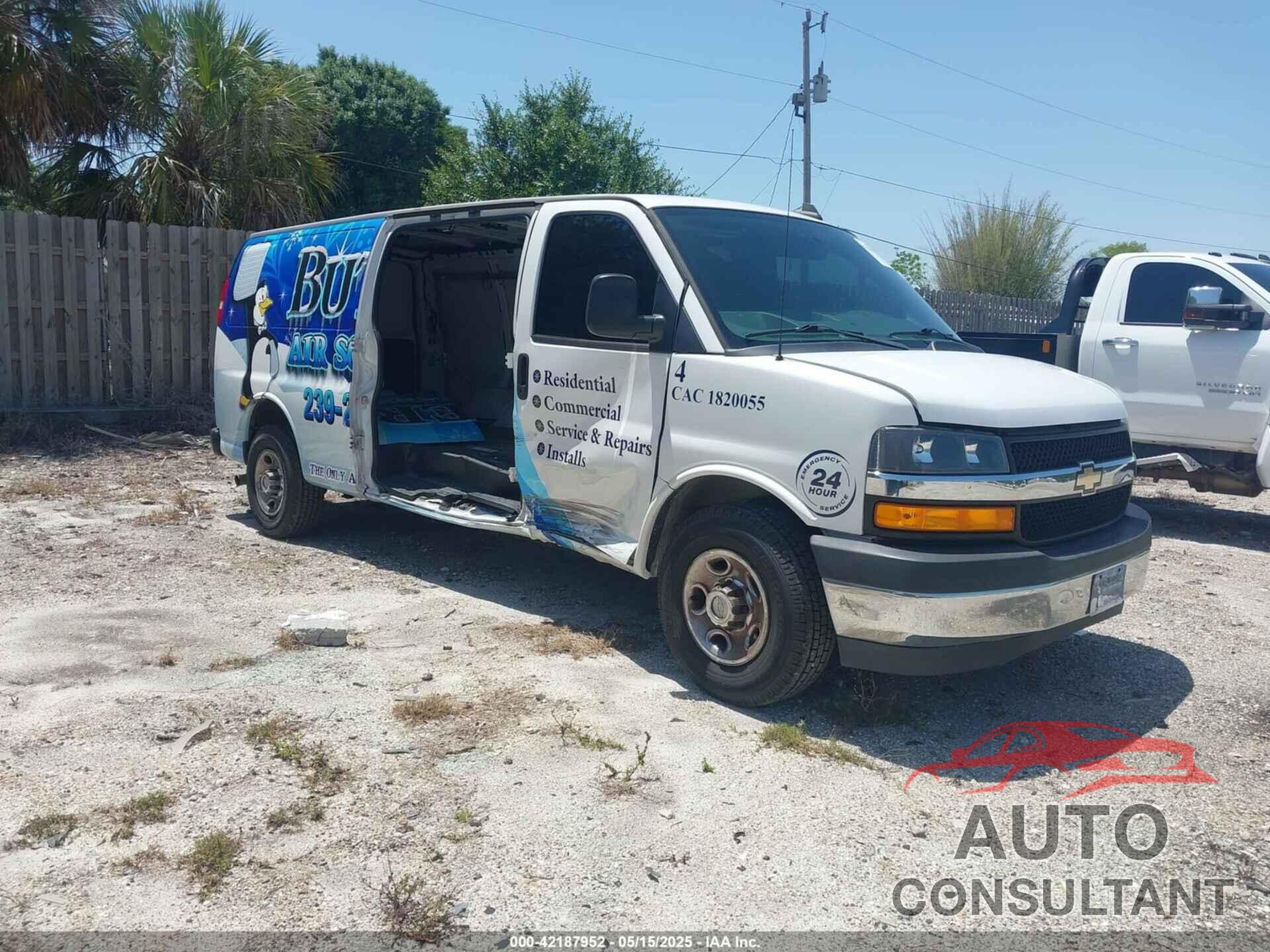 CHEVROLET EXPRESS 3500 2018 - 1GCZGHFG8J1252578