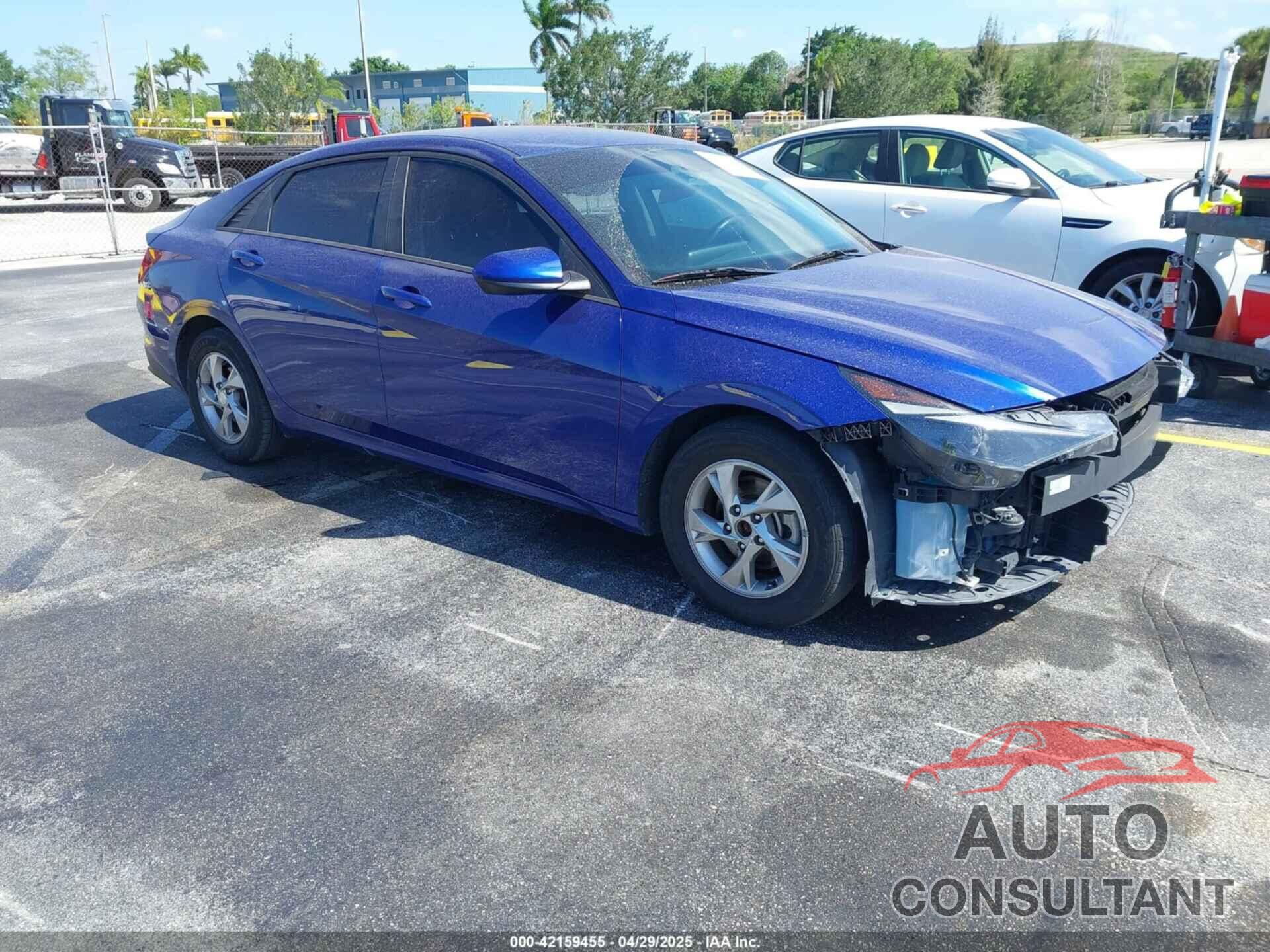 HYUNDAI ELANTRA 2021 - 5NPLL4AG9MH035488