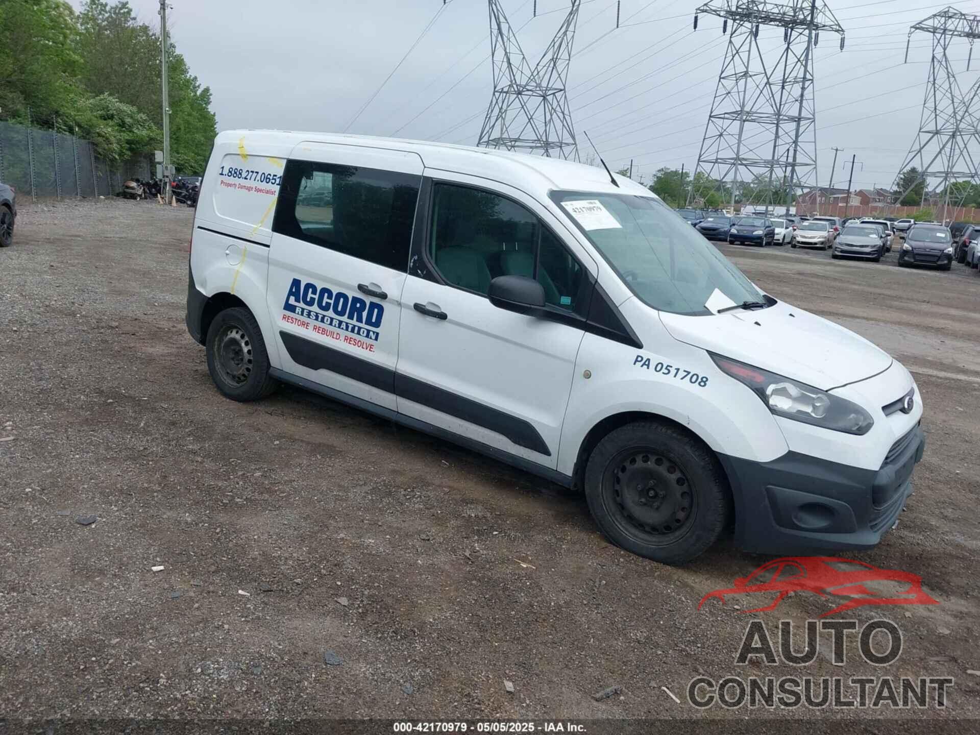 FORD TRANSIT CONNECT 2016 - NM0LS7E78G1266521