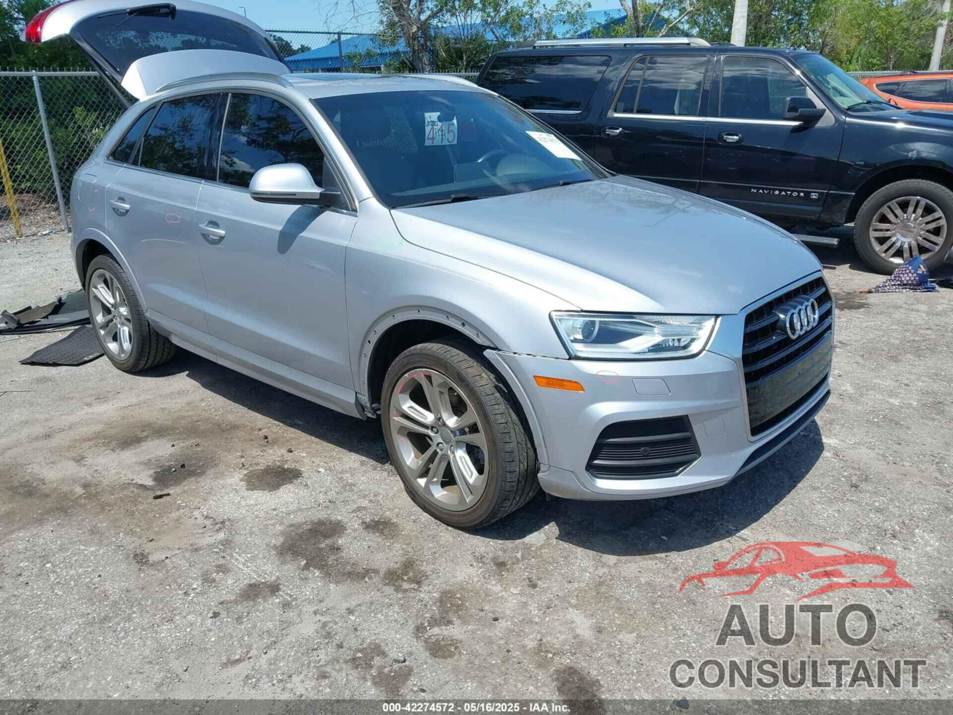 AUDI Q3 2017 - WA1HCCFS6HR003457