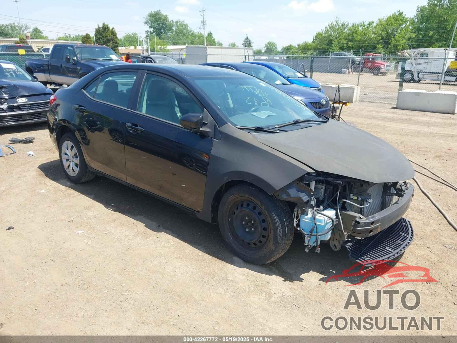 TOYOTA COROLLA 2014 - 5YFBURHE2EP149315