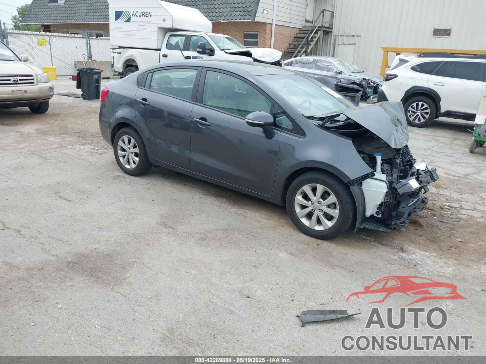 KIA RIO 2015 - KNADN4A35F6503755