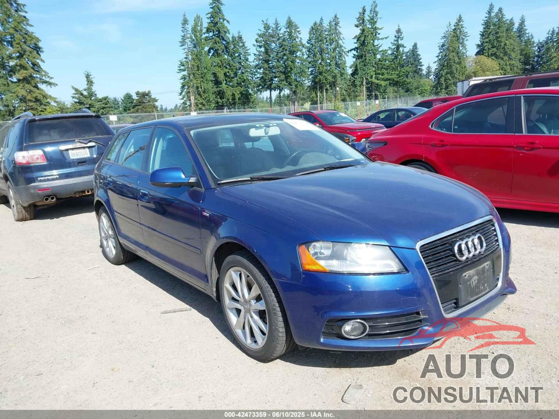 AUDI A3 2012 - WAUBEAFM1CA109394