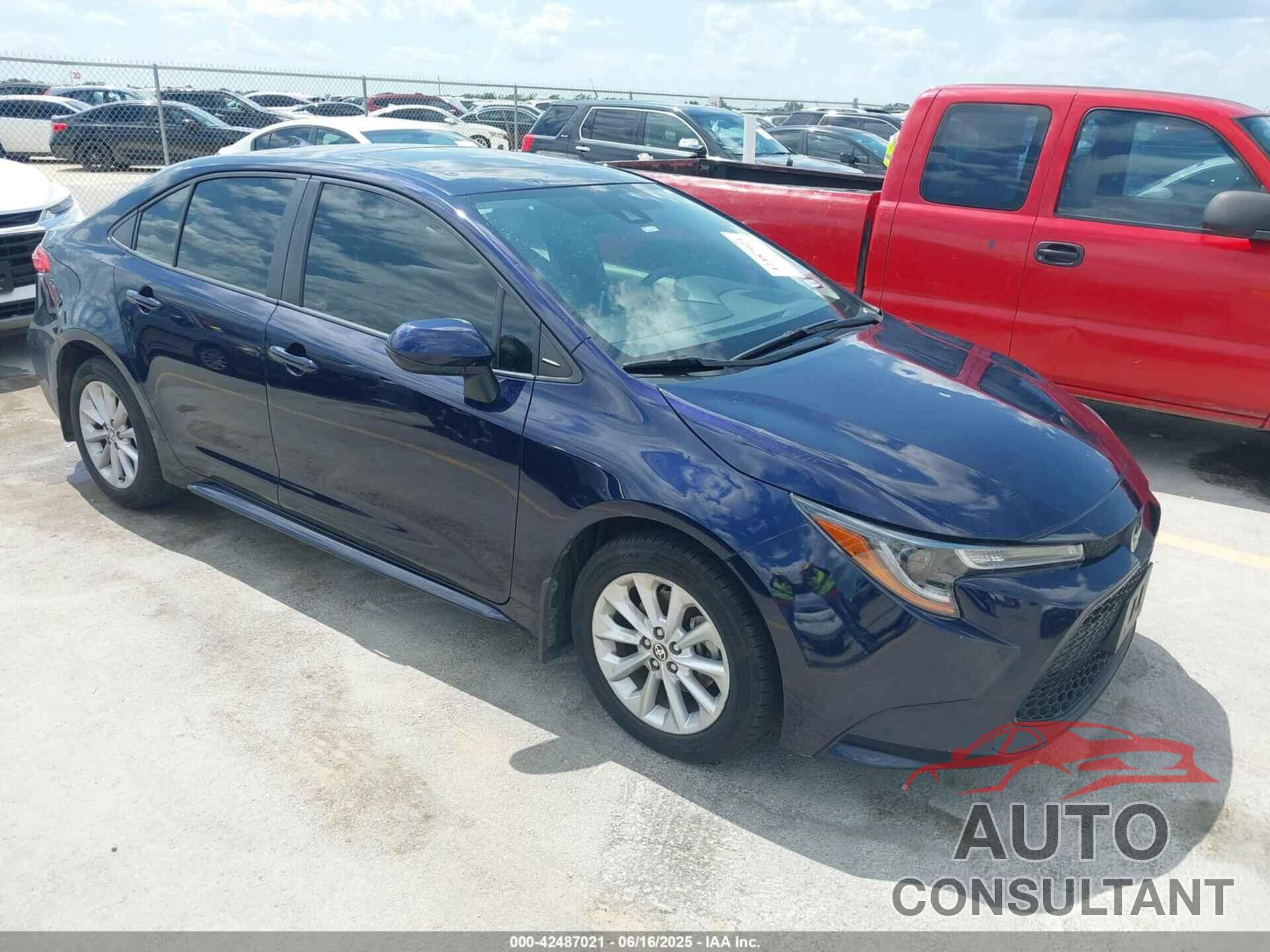 TOYOTA COROLLA 2020 - JTDHPRAE1LJ045802
