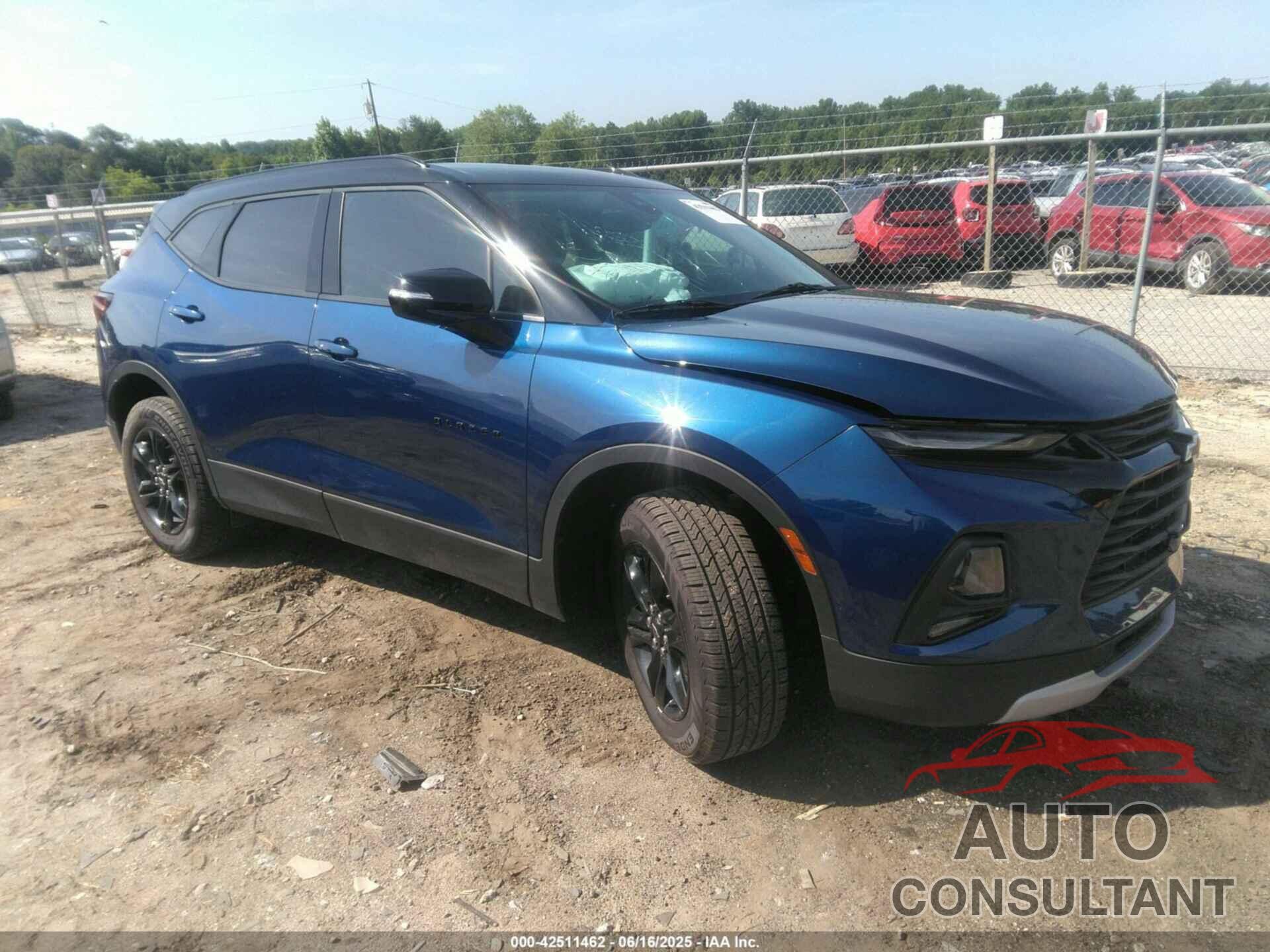 CHEVROLET BLAZER 2022 - 3GNKBCR49NS195355