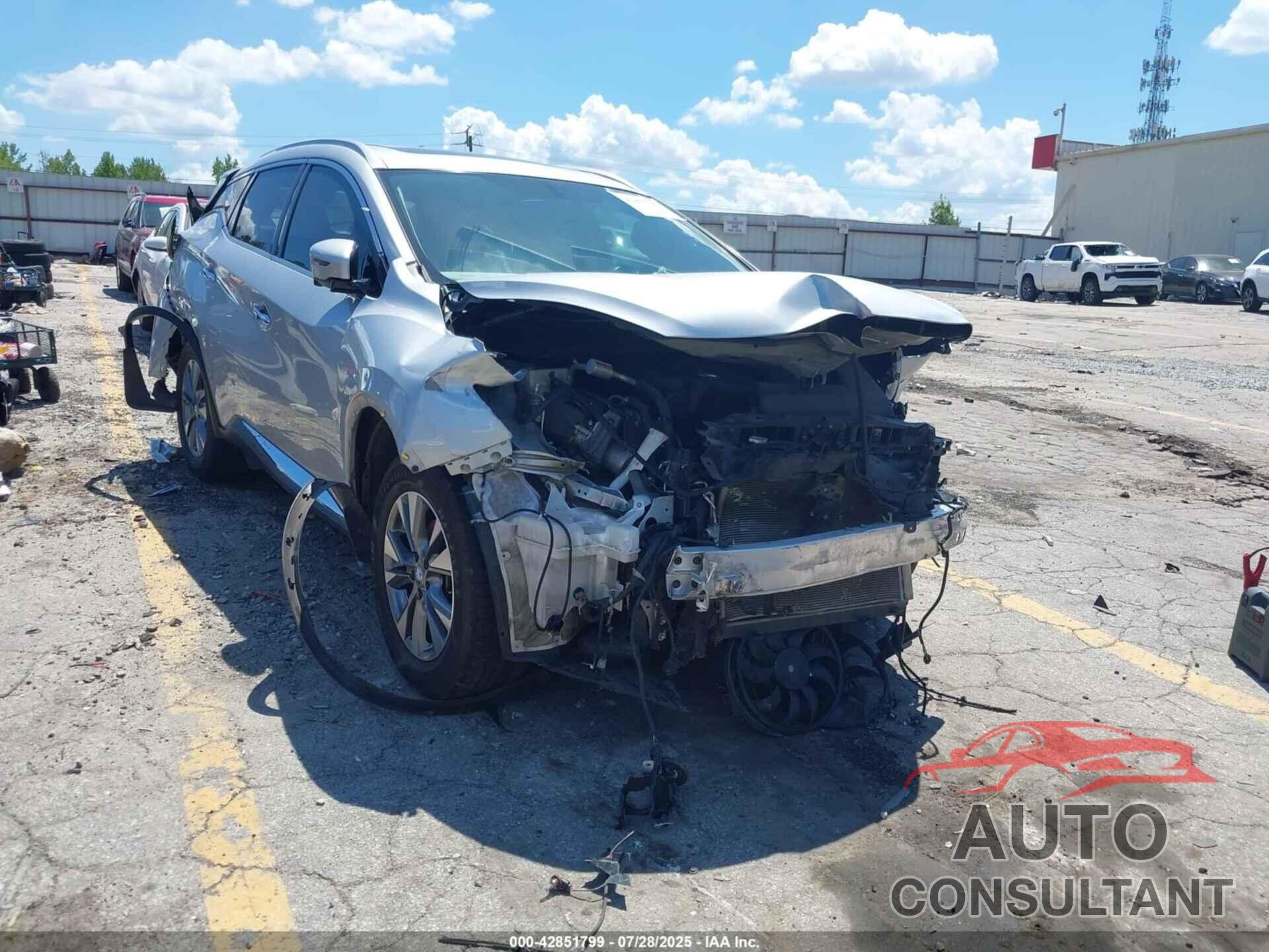 NISSAN MURANO 2017 - 5N1AZ2MG1HN160878