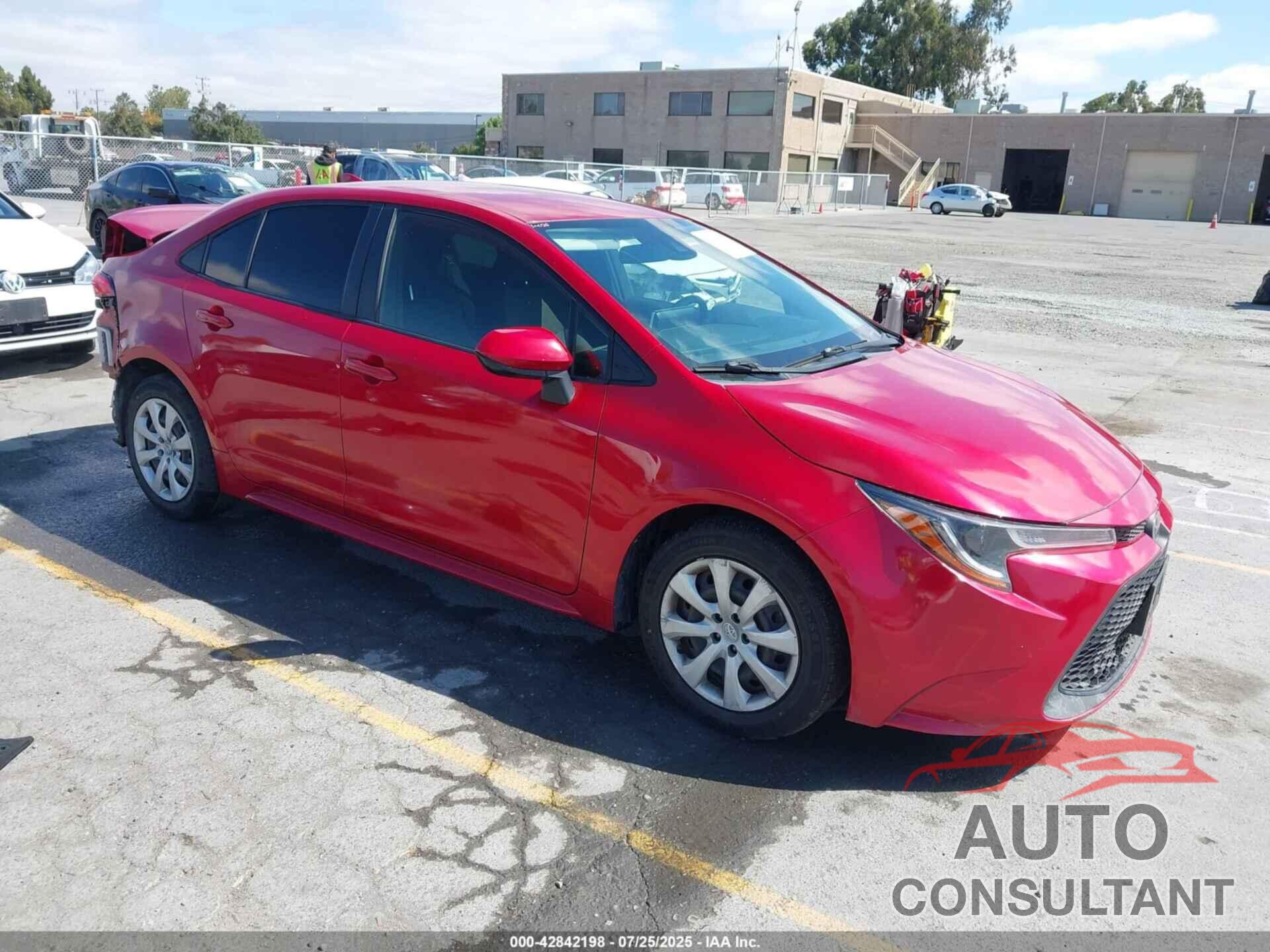 TOYOTA COROLLA 2021 - JTDEPMAE6MJ141447