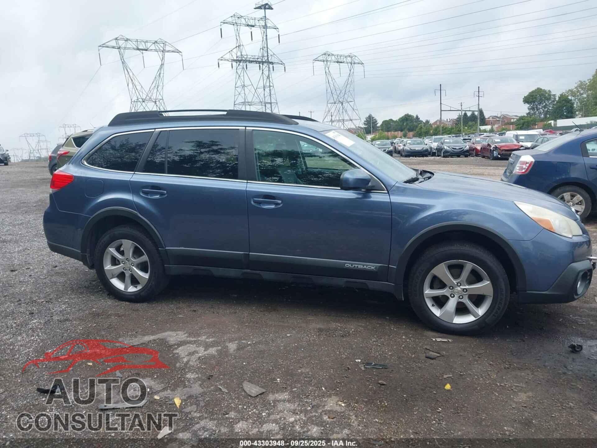 SUBARU OUTBACK 2014 - 4S4BRBLC8E3328297