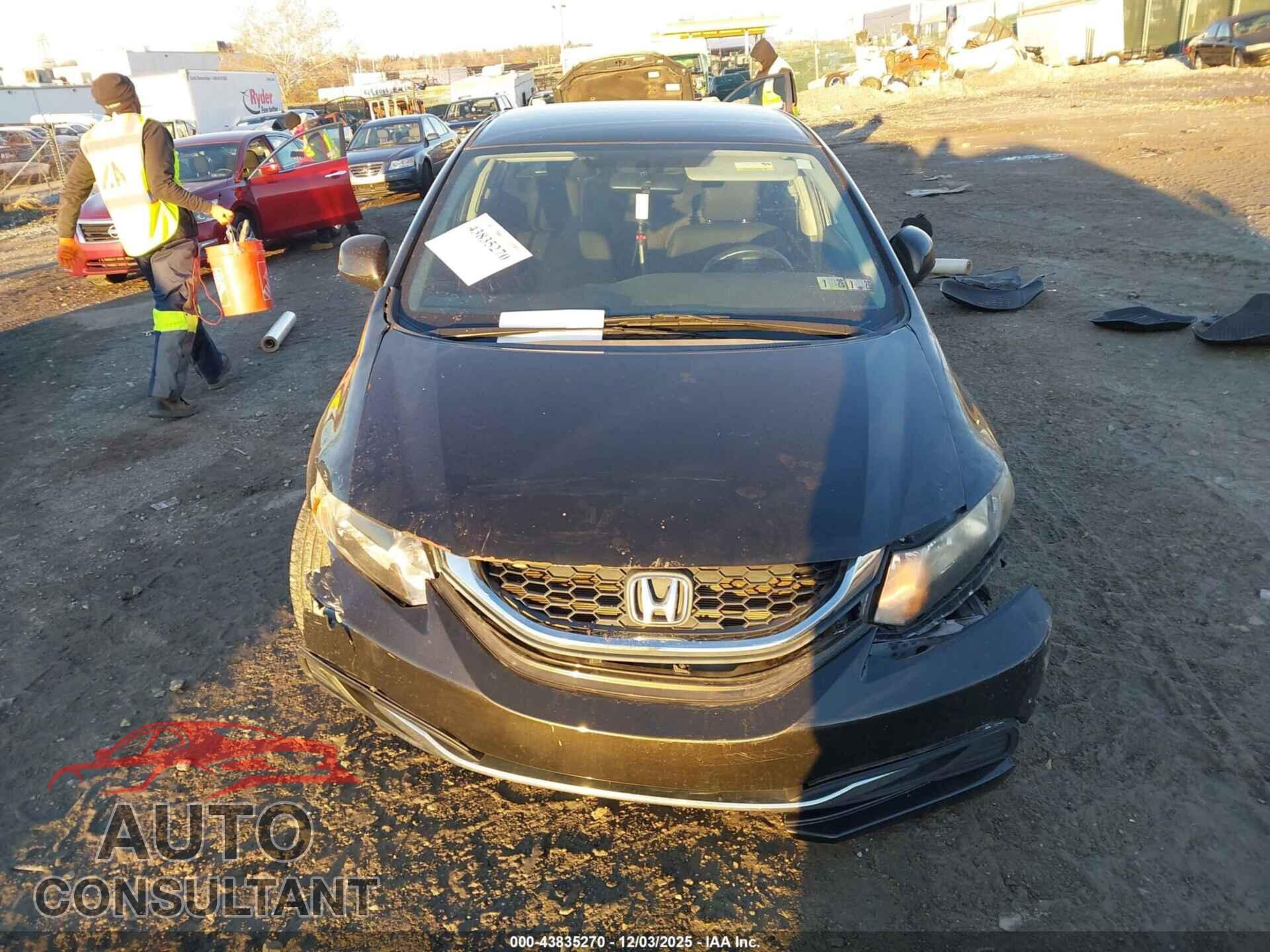 HONDA CIVIC 2013 - 19XFB2F52DE217582