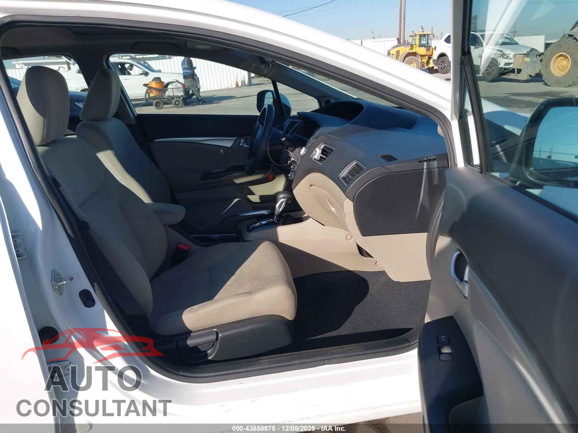 HONDA CIVIC 2013 - 19XFB2F81DE210519
