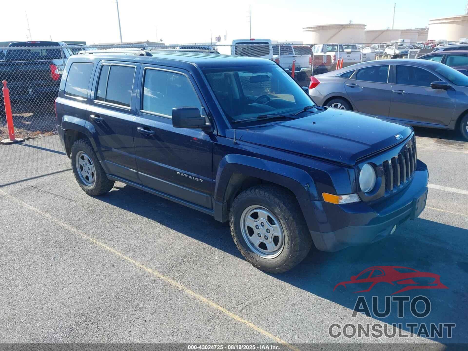 JEEP PATRIOT 2015 - 1C4NJPBA5FD129757